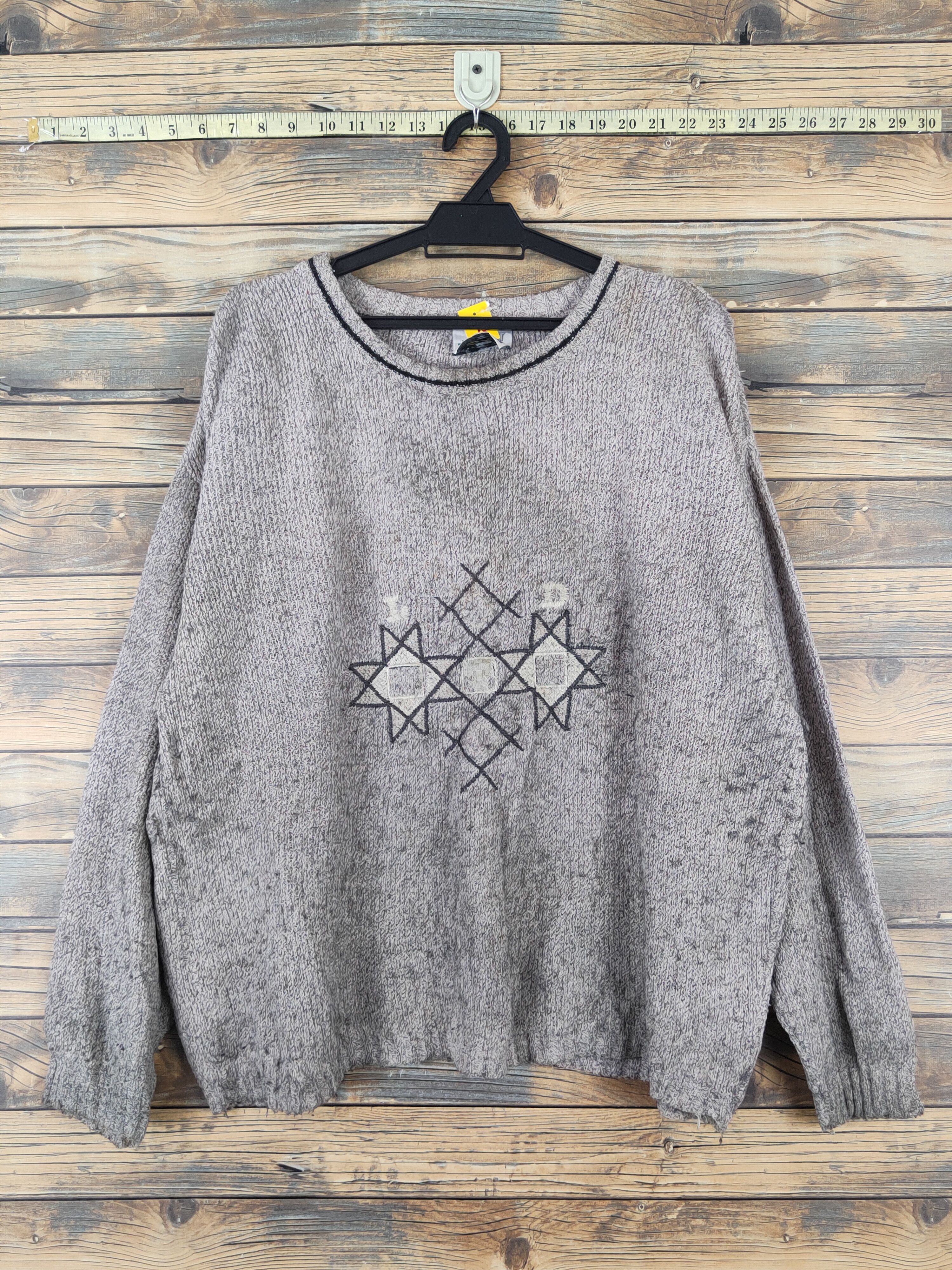 Italia Independent Milanova Italy vintage Gray Knitwear Sweatshirts #W1134 Size US L / EU 52-54 / 3 - 1 Thumbnail