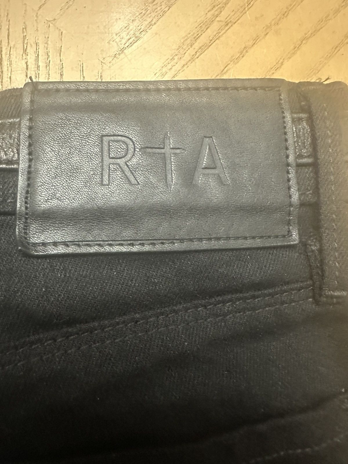 Rta RTA's Bryant Black jeans size 34/34 made with Japanesedenim Size US 34 / EU 50 - 11 Thumbnail