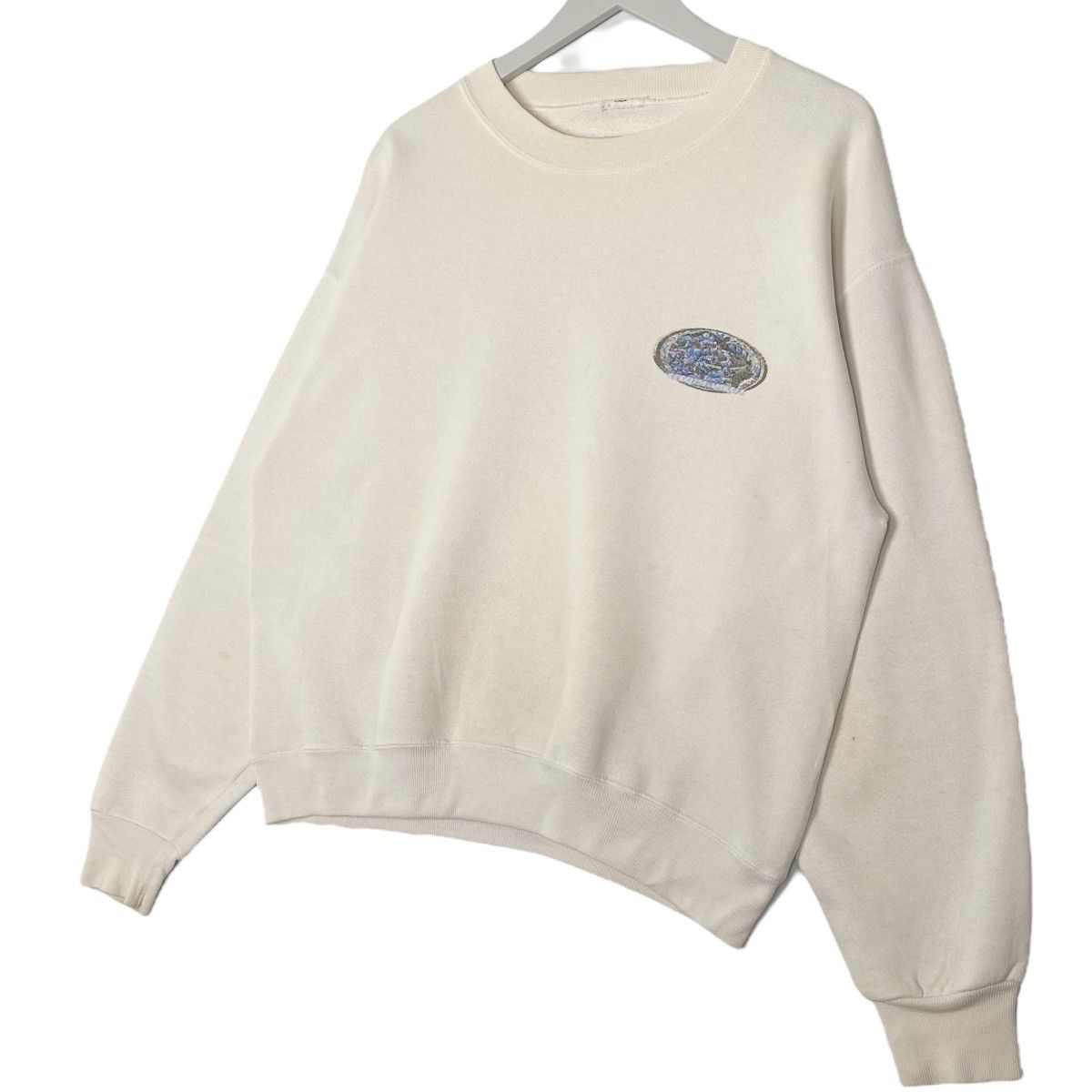 Vintage Vintage Piko Hawaiian Sweatshirt Crewneck White Size M Size US M / EU 48-50 / 2 - 2 Thumbnail