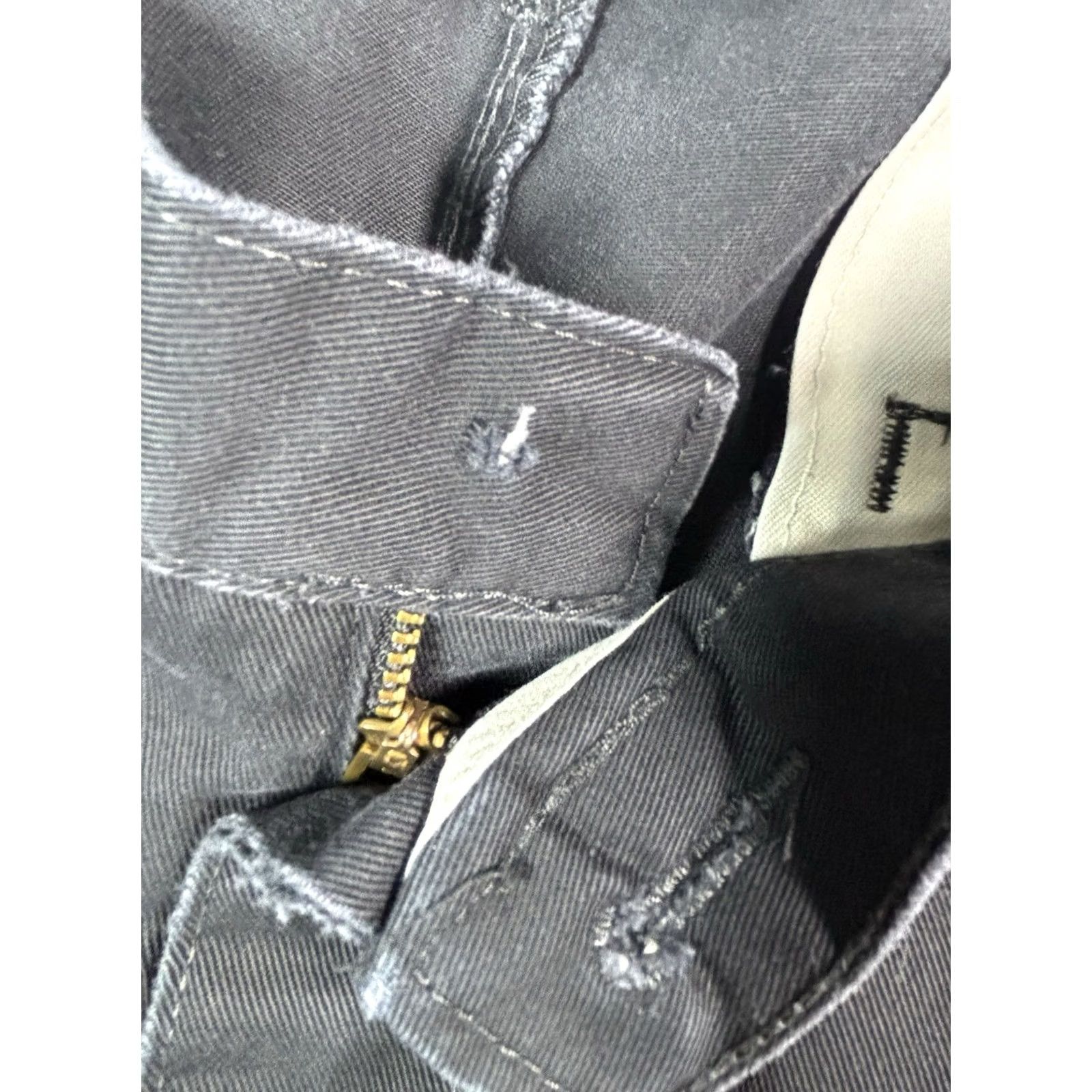 Wrangler Wrangler George Strait Cowboy Cut Collection Black Pants 35x32 Mens Regular Jeans Cotton Denim Flat Front Zip Pocket Size US 35 - 8 Thumbnail