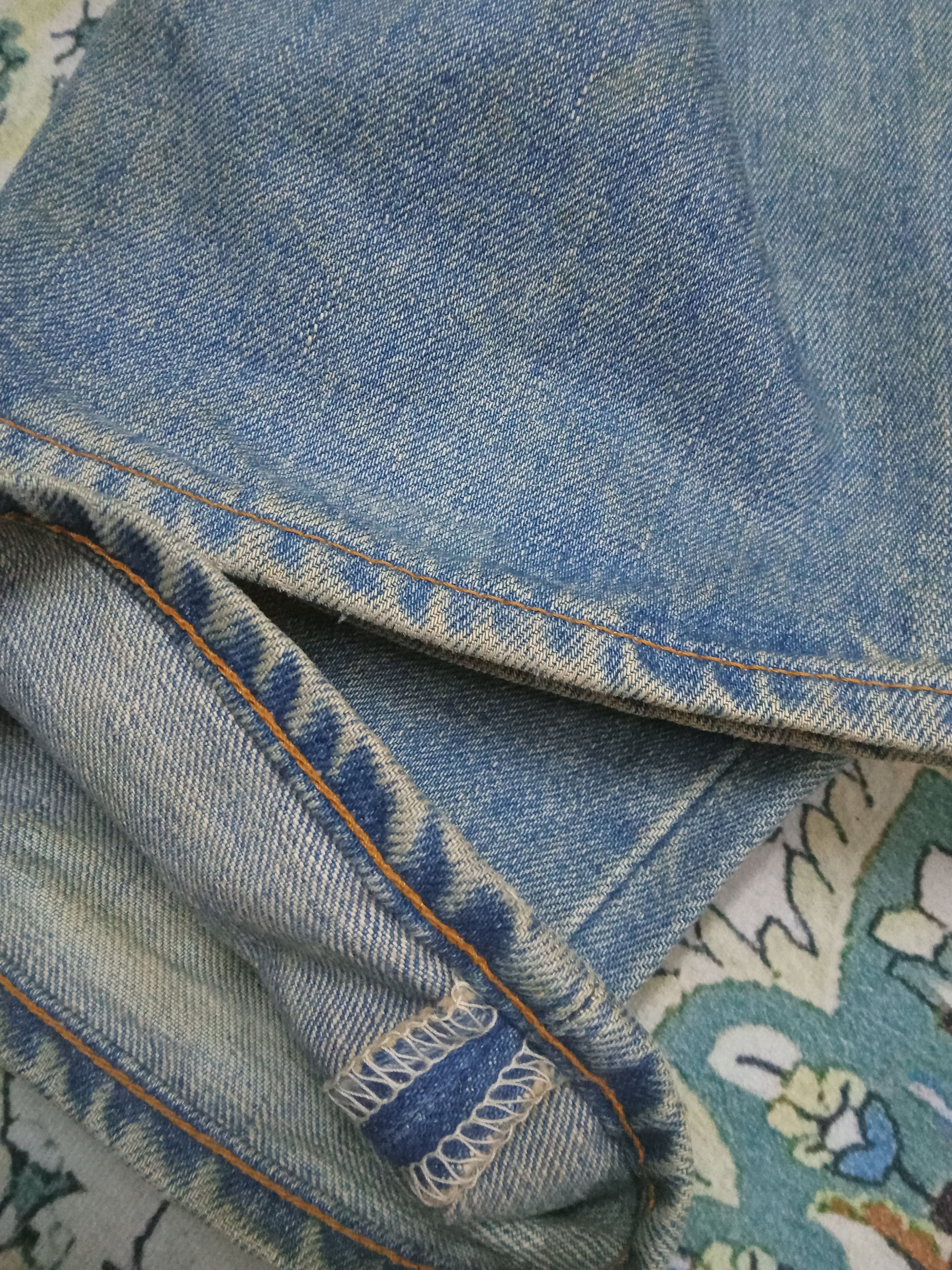 Levi's Vintage Levi's 505 Rare Special Edition Leather Patch Jeans Size US 30 / EU 46 - 11 Thumbnail