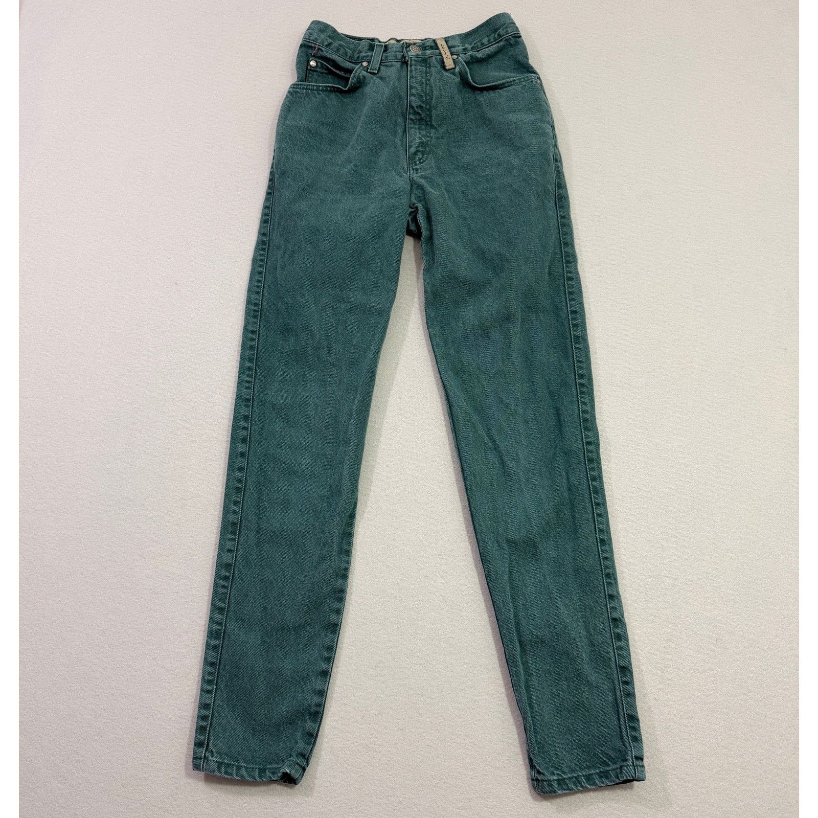 Vintage Vintage Levis 900 Jeans Women's 7 Green Mom High Rise 90s Size 26" / US 2 / IT 38 - 1 Thumbnail