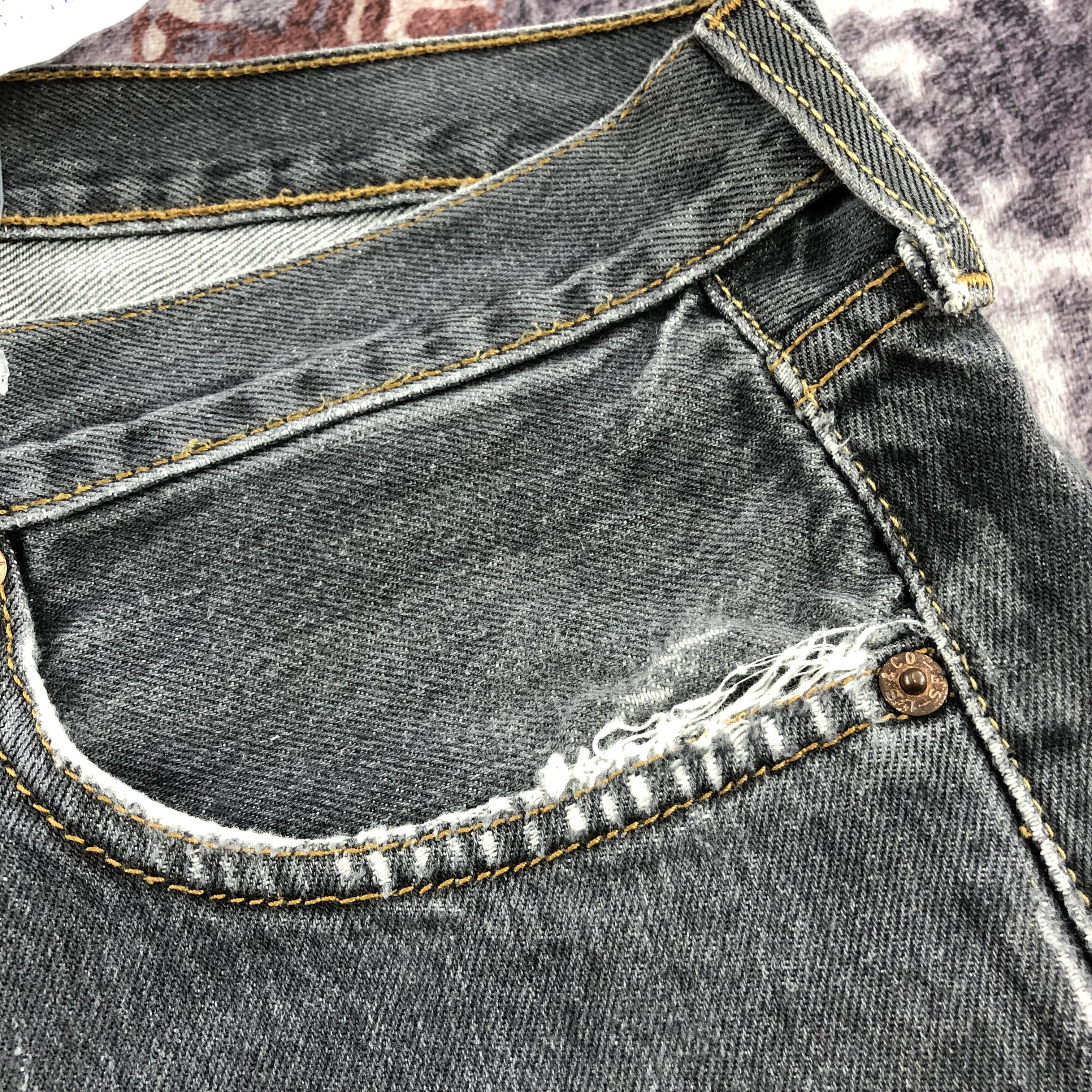 Levi's Vintage 90s Levis 501 Jeans-JM2667 Size US 37 - 12 Thumbnail