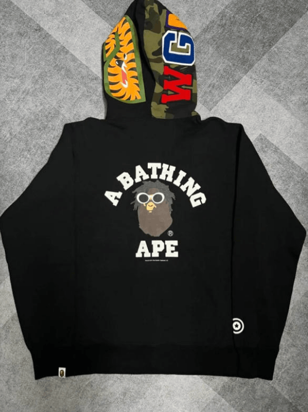 Bape BAPE 2nd Shark Full Zip Hoodie Size US L / EU 52-54 / 3 - 2 Thumbnail