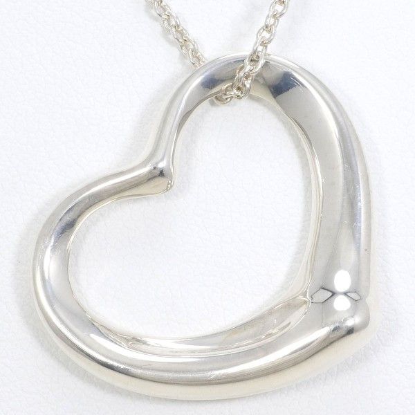 Tiffany & Co. Tiffany & Co. Tiffany Open Heart Silver Necklace Metal Necklace Size ONE SIZE - 1 Thumbnail