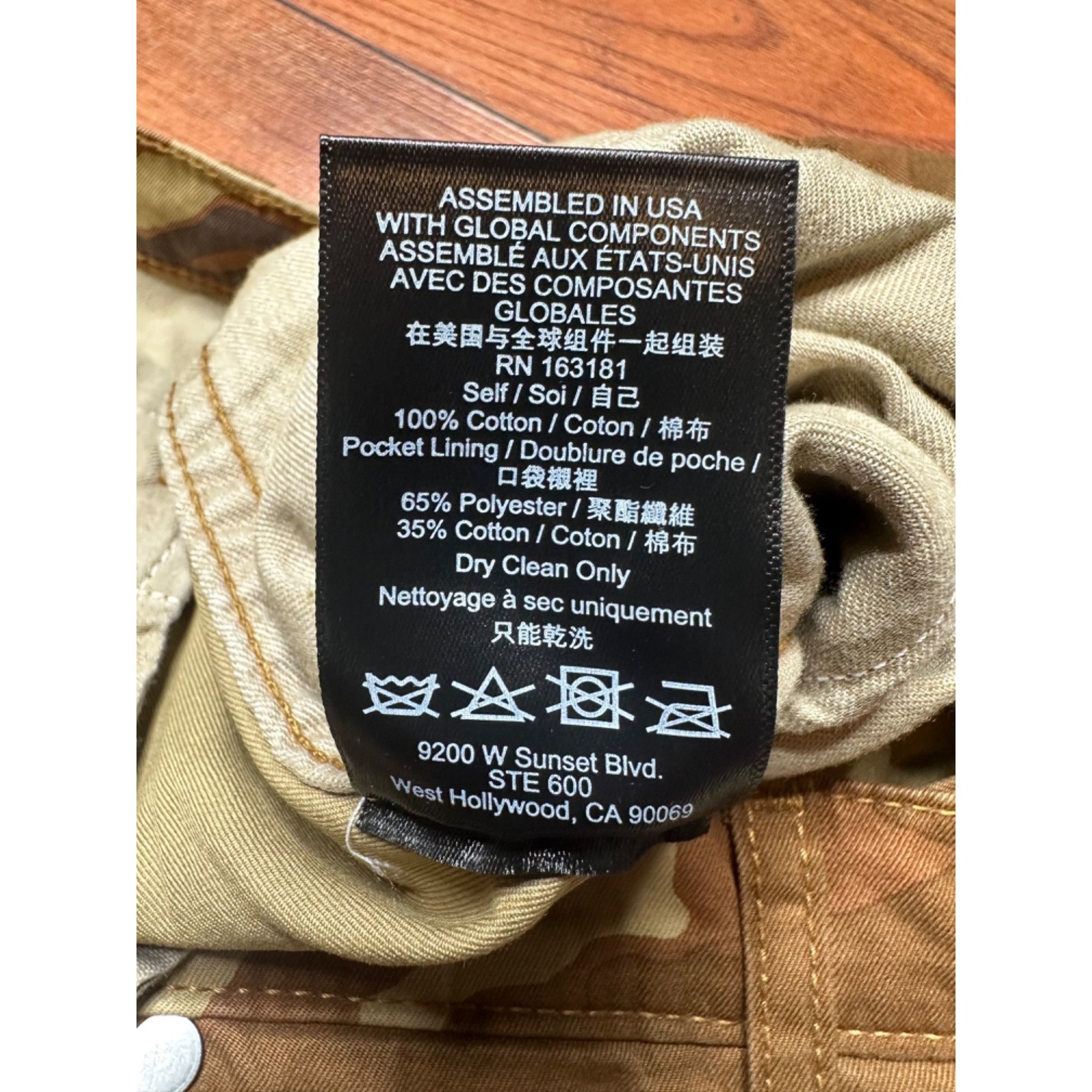 Rhude Rhude Tiger Camo Cargo Pant Size US 34 / EU 50 - 5 Thumbnail