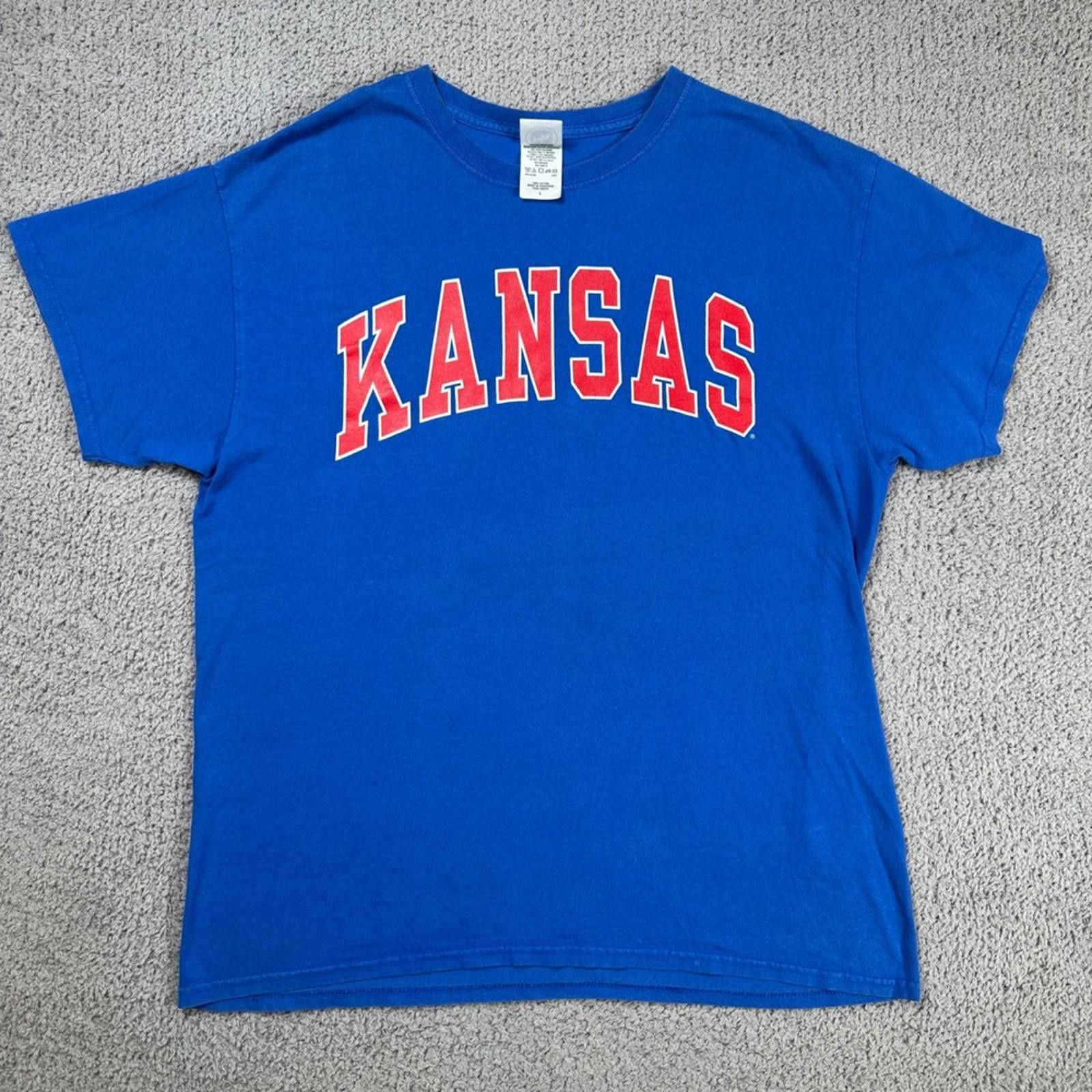 Other Vintage Kansas Jayhawks NCAA College Football T Shirt Adult Size US L / EU 52-54 / 3 - 1 Thumbnail