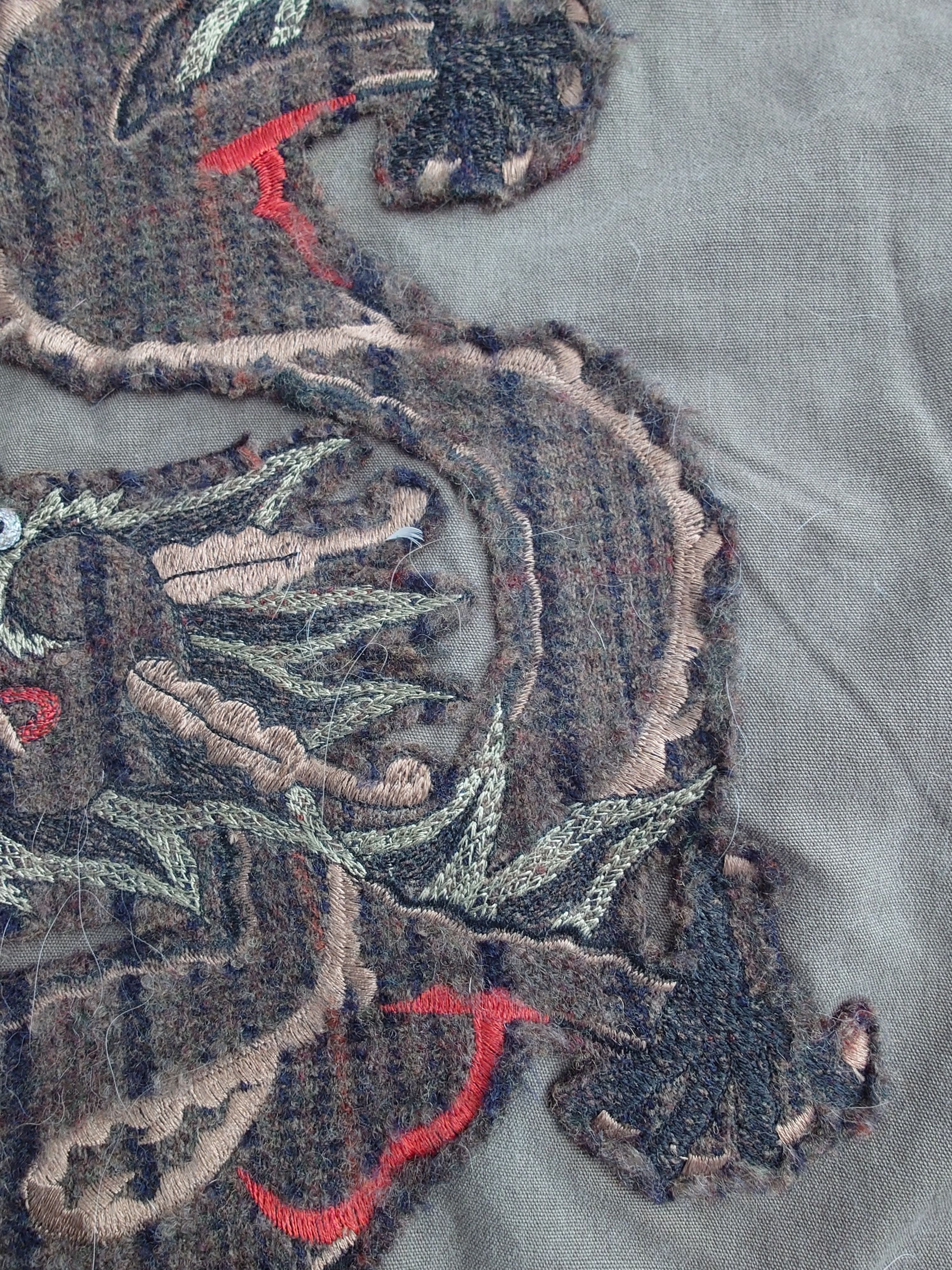 Maharishi Maharishi Archive Dragon Embroidered Snopants Cargos Size US 34 / EU 50 - 11 Thumbnail