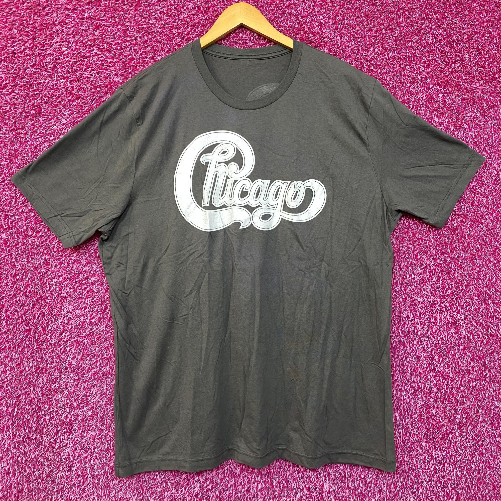 Band Tees Chicago Spell-out Band Logo Soft Jazz Rock Band Tee 2X Size US XXL / EU 58 / 5 - 1 Thumbnail