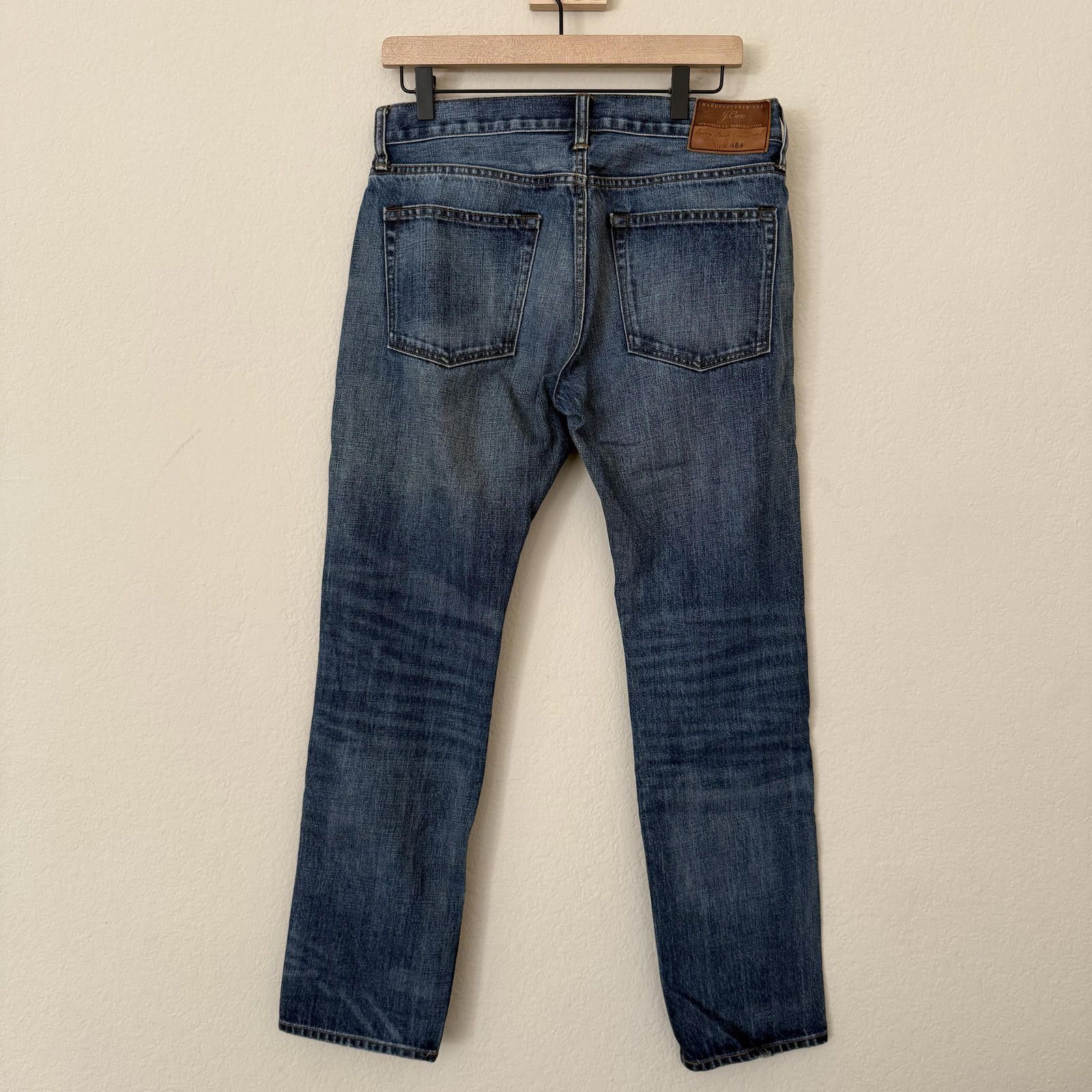 J.Crew J-Crew Jeans Men's 31/30 Blue Style 484 Size US 30 / EU 46 - 4 Thumbnail
