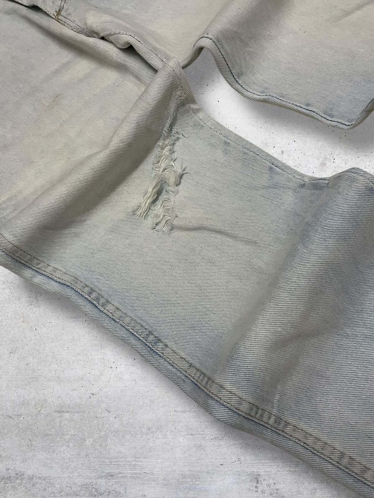 Wrangler VINTAGE WRANGLER USA DESIGNER BLUEWASHED REGULAR OLD DENIM Size US 30 / EU 46 - 8 Thumbnail