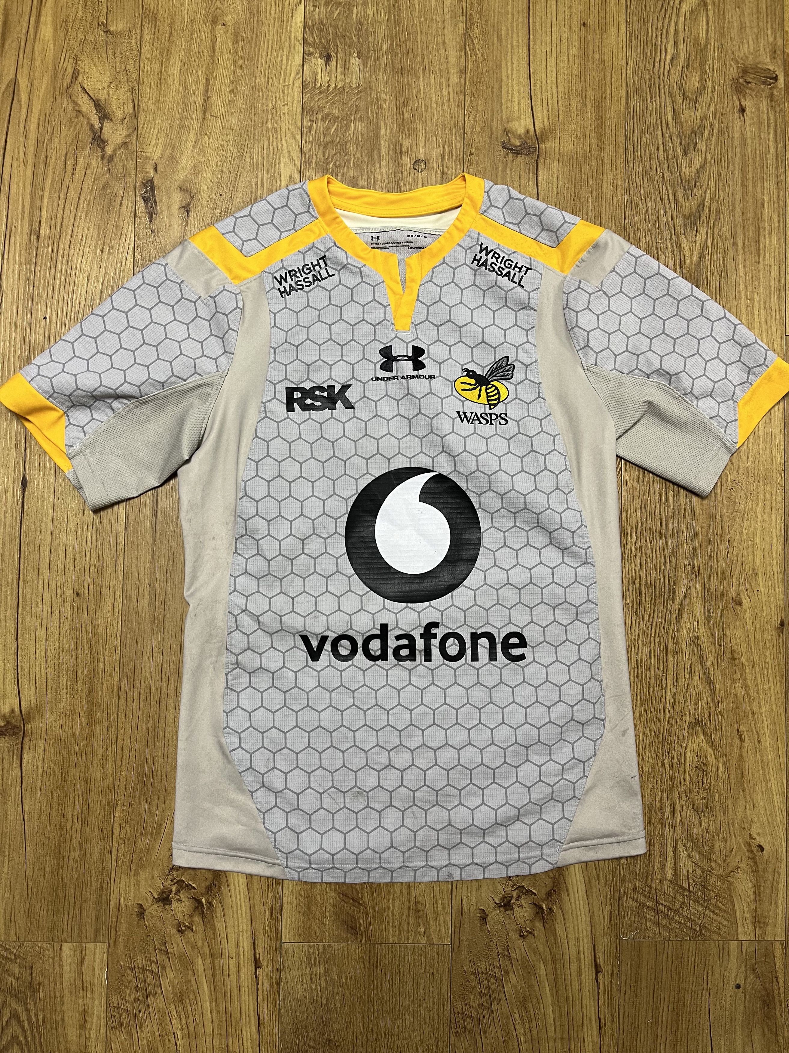 Under Armour 2020-21 London Wasps Rugby Jersey Under Armour Away Shirt Size US M / EU 48-50 / 2 - 1 Thumbnail