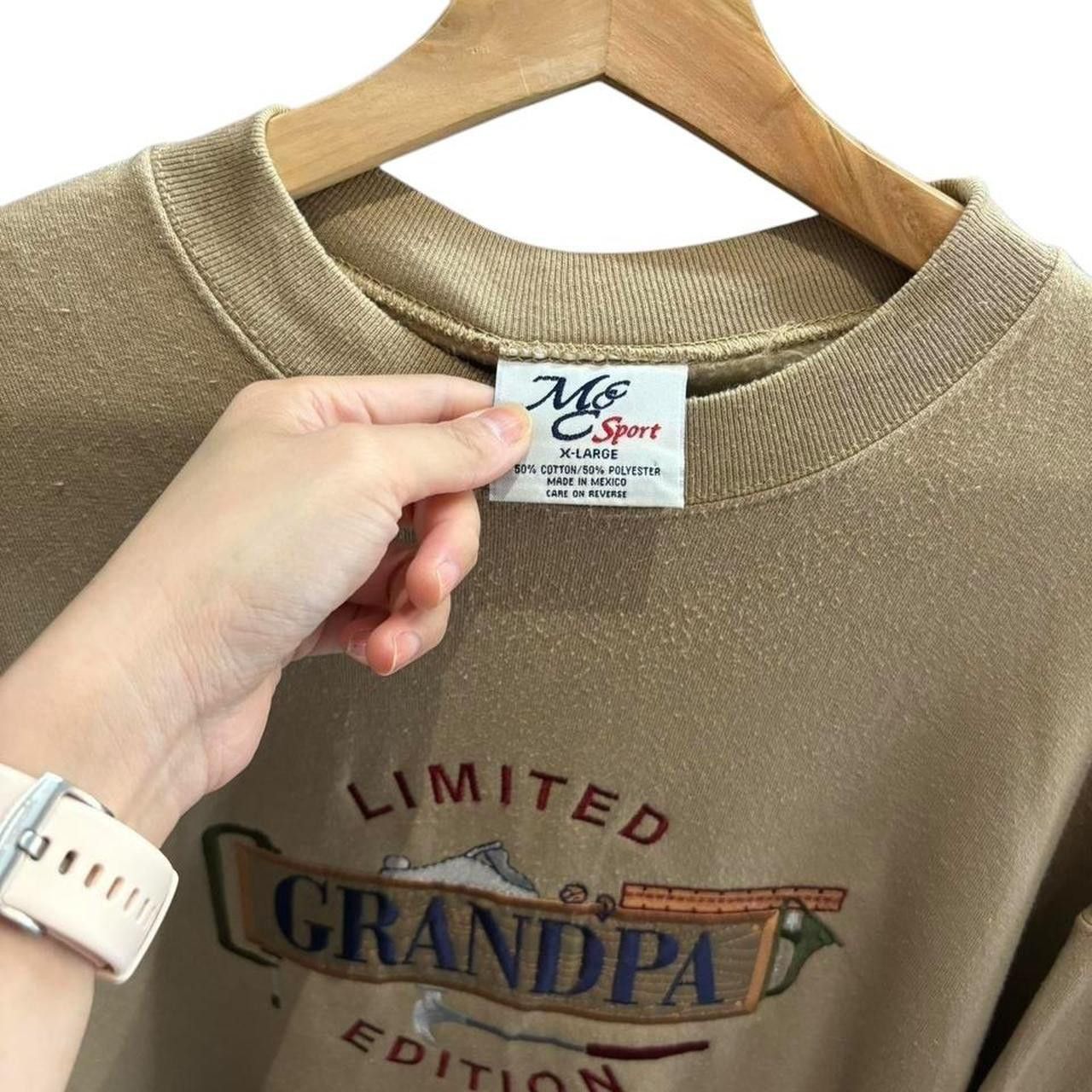 Vintage Vintage Grandpa Edition sweatshirt size: XL Size US XL / EU 56 / 4 - 4 Thumbnail