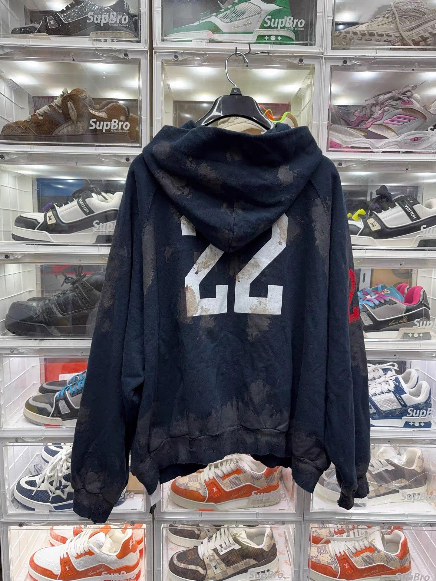 Balenciaga Balenciaga Mud-Washed Horse Logo Runway Jacket Size US L / EU 52-54 / 3 - 2 Thumbnail