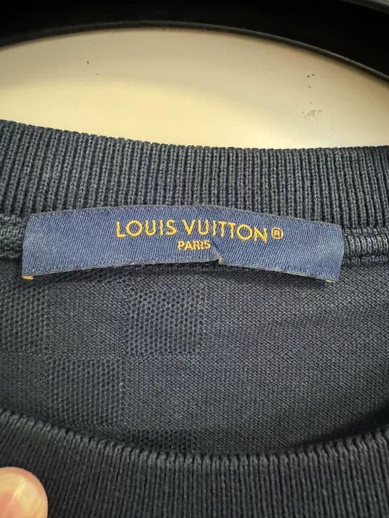 Louis Vuitton lv chessboard logo spliced short sleeve-2508 Size US XL / EU 56 / 4 - 3 Thumbnail