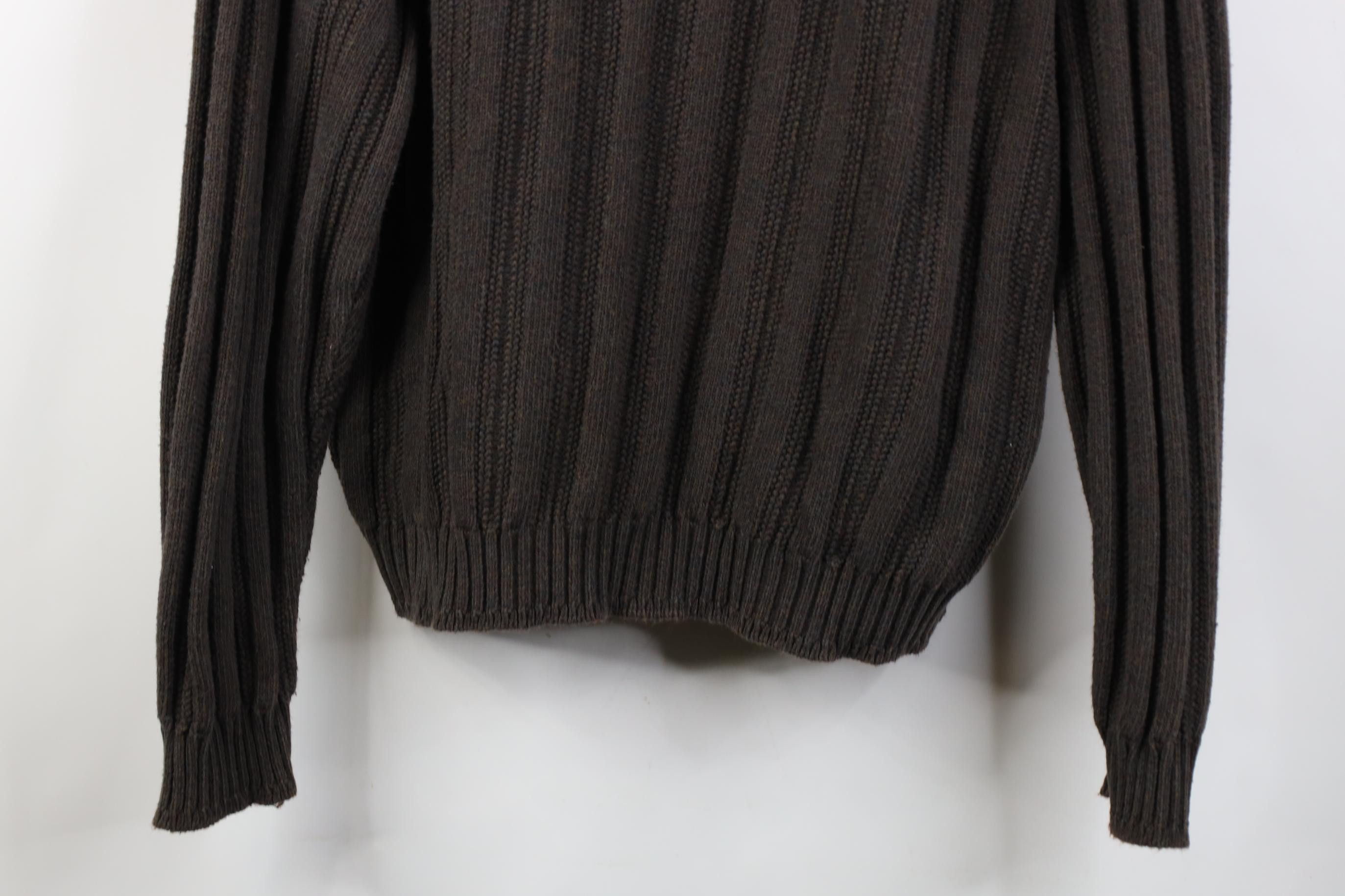 Vintage Vintage 90s Streetwear Framed Chunky Ribbed Knit Sweater USA Size US XXL / EU 58 / 5 - 3 Thumbnail