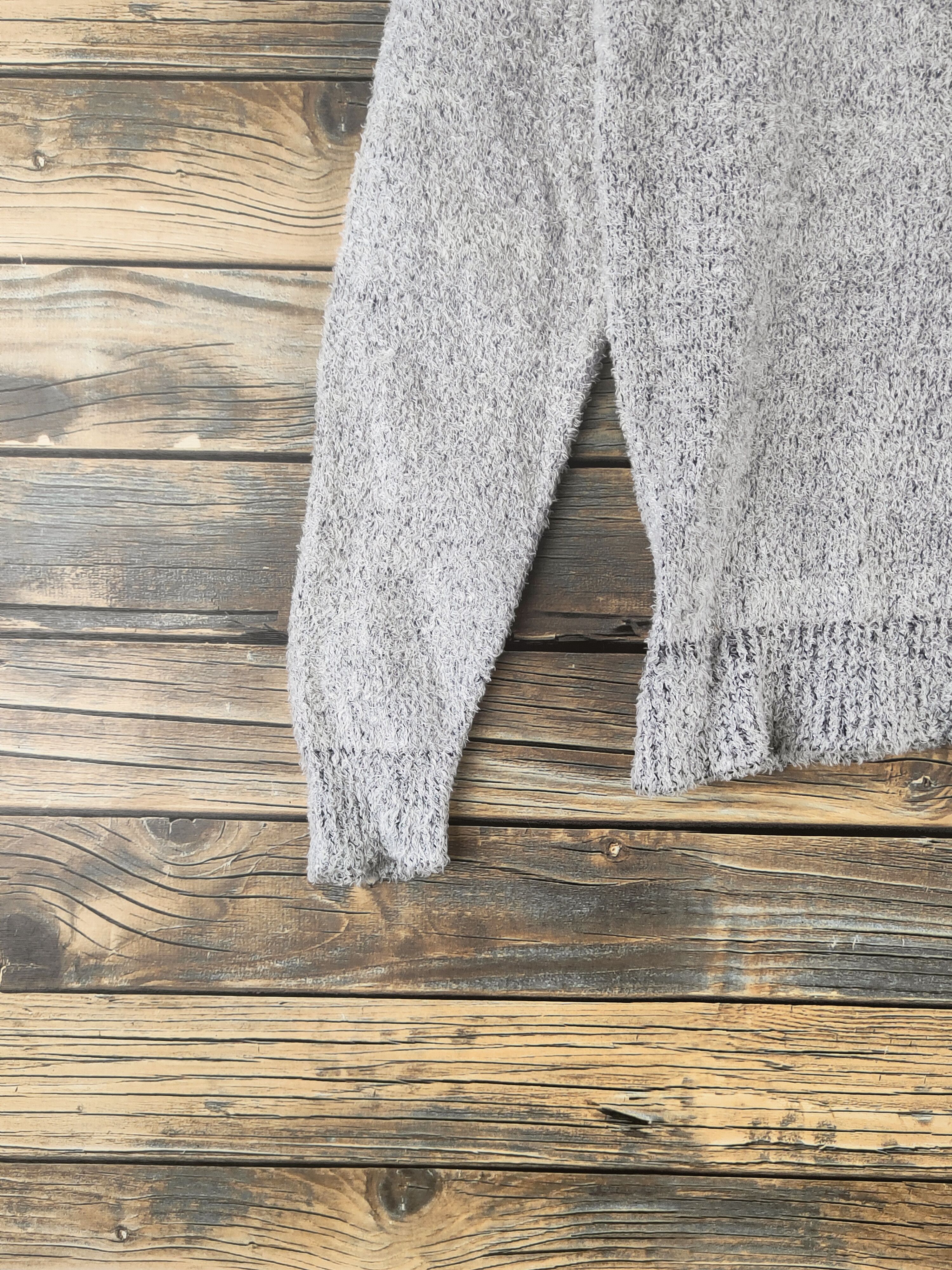 Japanese Brand DL Elvence-deux Gray Knitwear Sweatshirts #46-920 Size S / US 4 / IT 40 - 4 Thumbnail