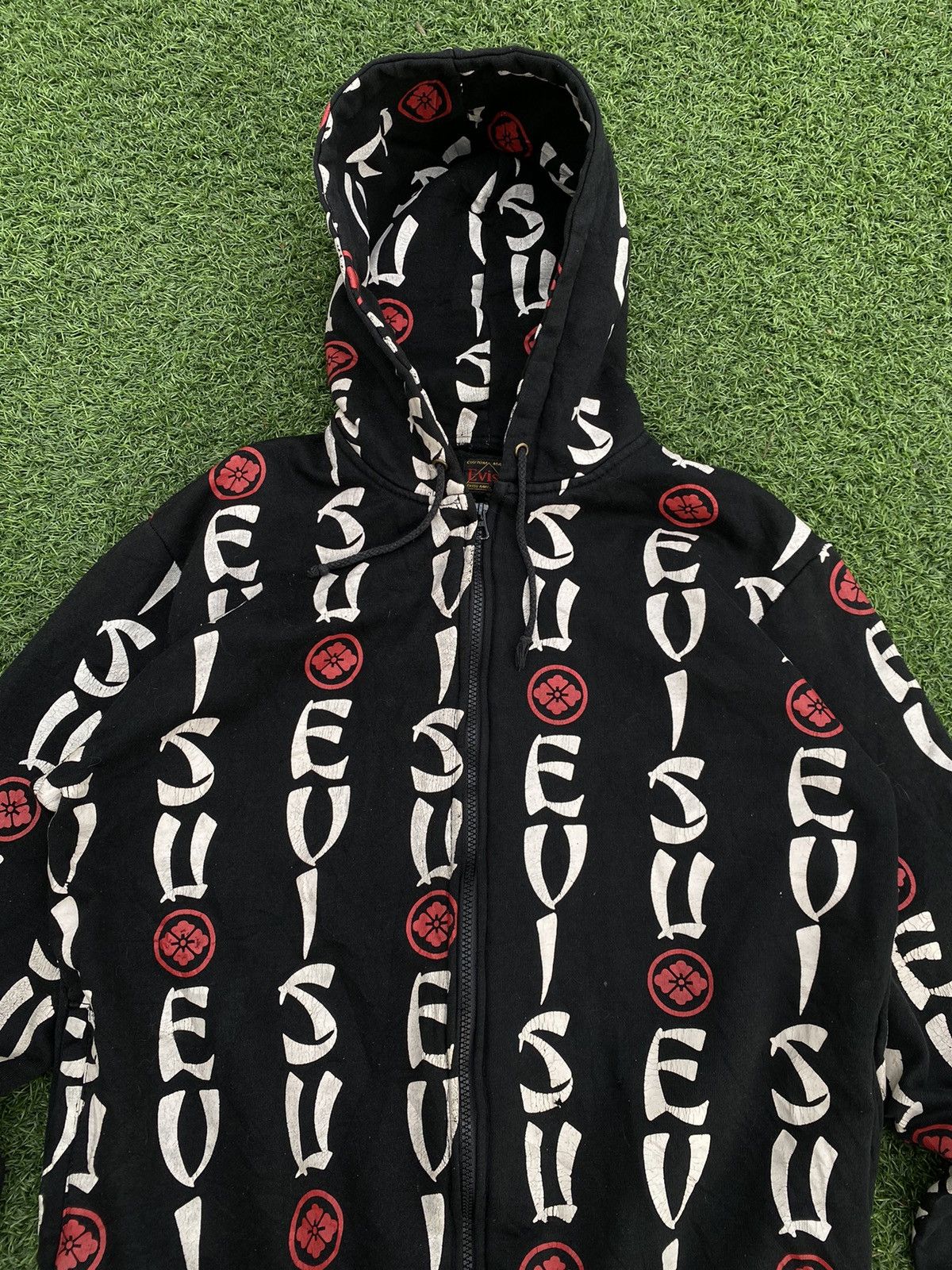 Evisu EVISU ZIP HOODIE FULL PRINT LOGO Size US L / EU 52-54 / 3 - 2 Thumbnail