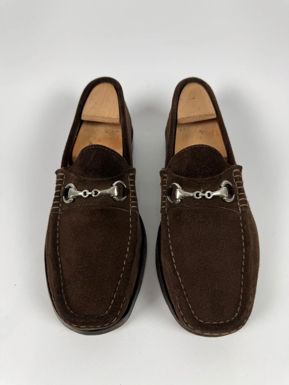 Loake Loake Suede Loafers Horsebit size 7 Size US 8 / EU 41 - 2 Thumbnail