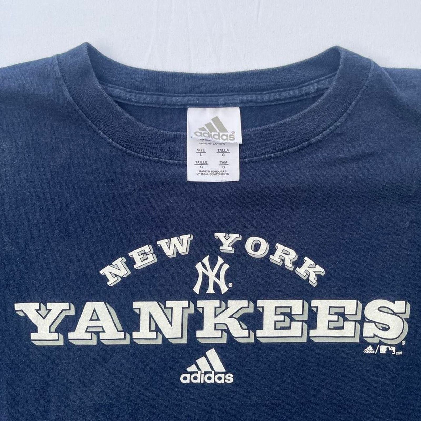 Adidas Y2K Adidas New York Yankees Center Graphic Men's Large Size US L / EU 52-54 / 3 - 2 Thumbnail