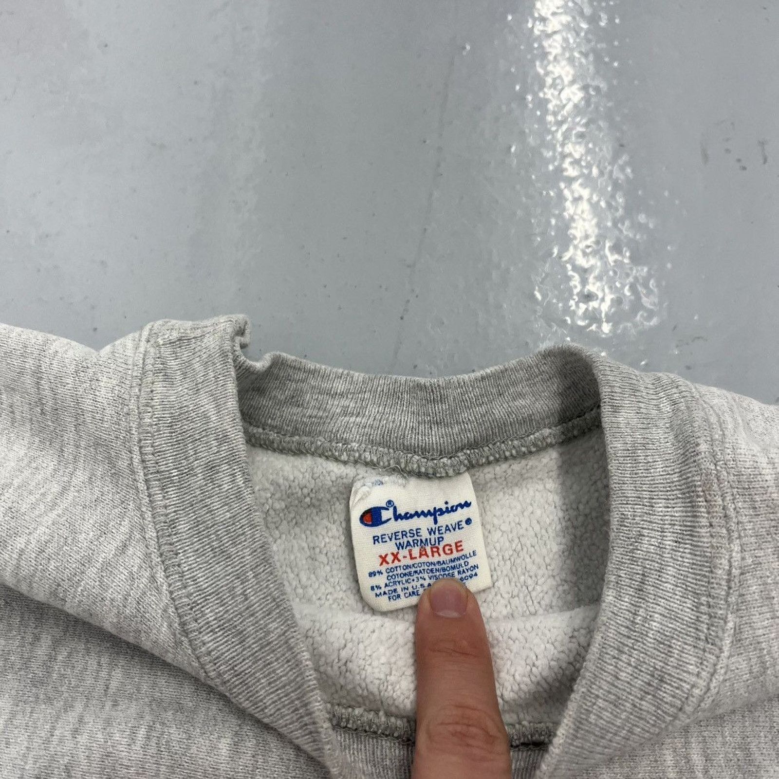 Other Vintage 80s NC State Grey Champion Reverse Weave Warmup Size US XXL / EU 58 / 5 - 5 Thumbnail