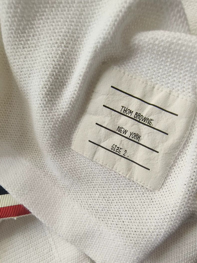 Thom Browne Thom Browne Round collar short sleeves Size US M / EU 48-50 / 2 - 4 Thumbnail