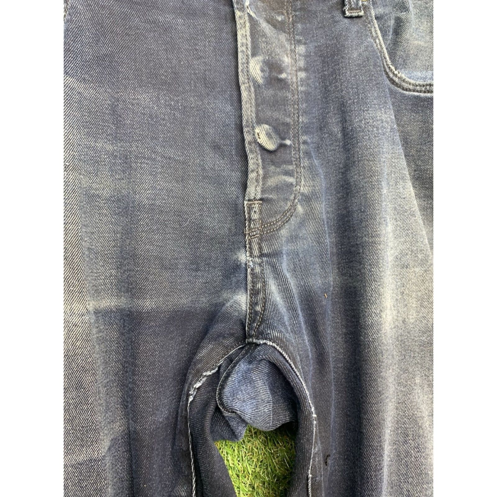 G-Star G Star RAW Jeans Mens 34x32 Blue Arc 3D Slim Thrashed Rockstar Denim Grunge y2k Size US 34 / EU 50 - 3 Thumbnail