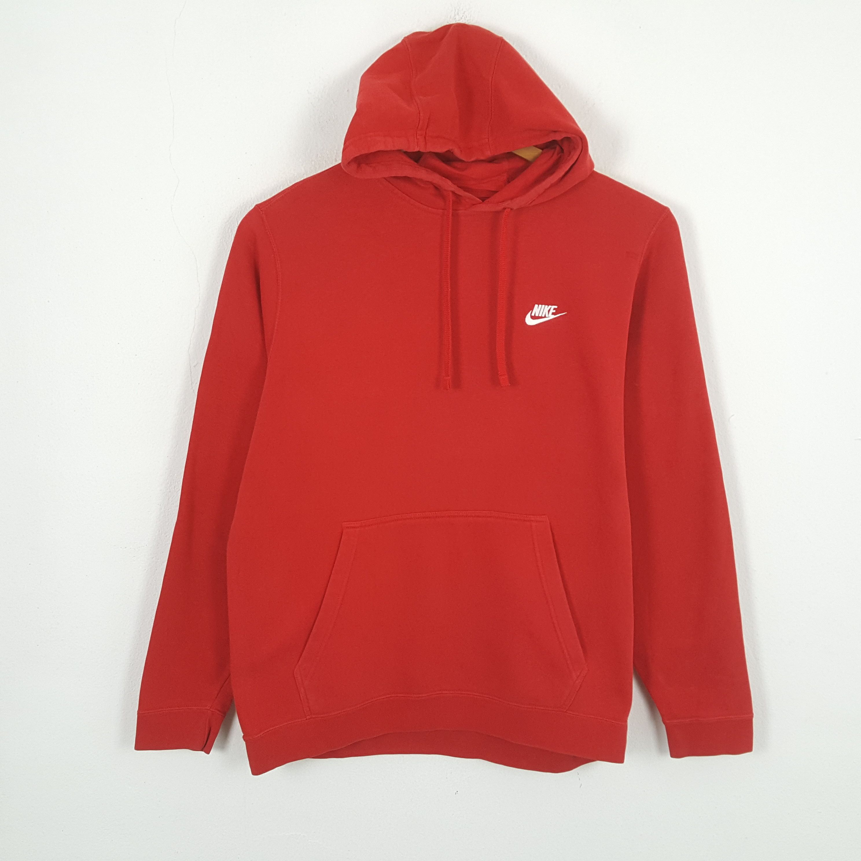Nike × Vintage Vintage NIKE Swoosh Small Design Sportswear Hoodies Size US L / EU 52-54 / 3 - 1 Thumbnail