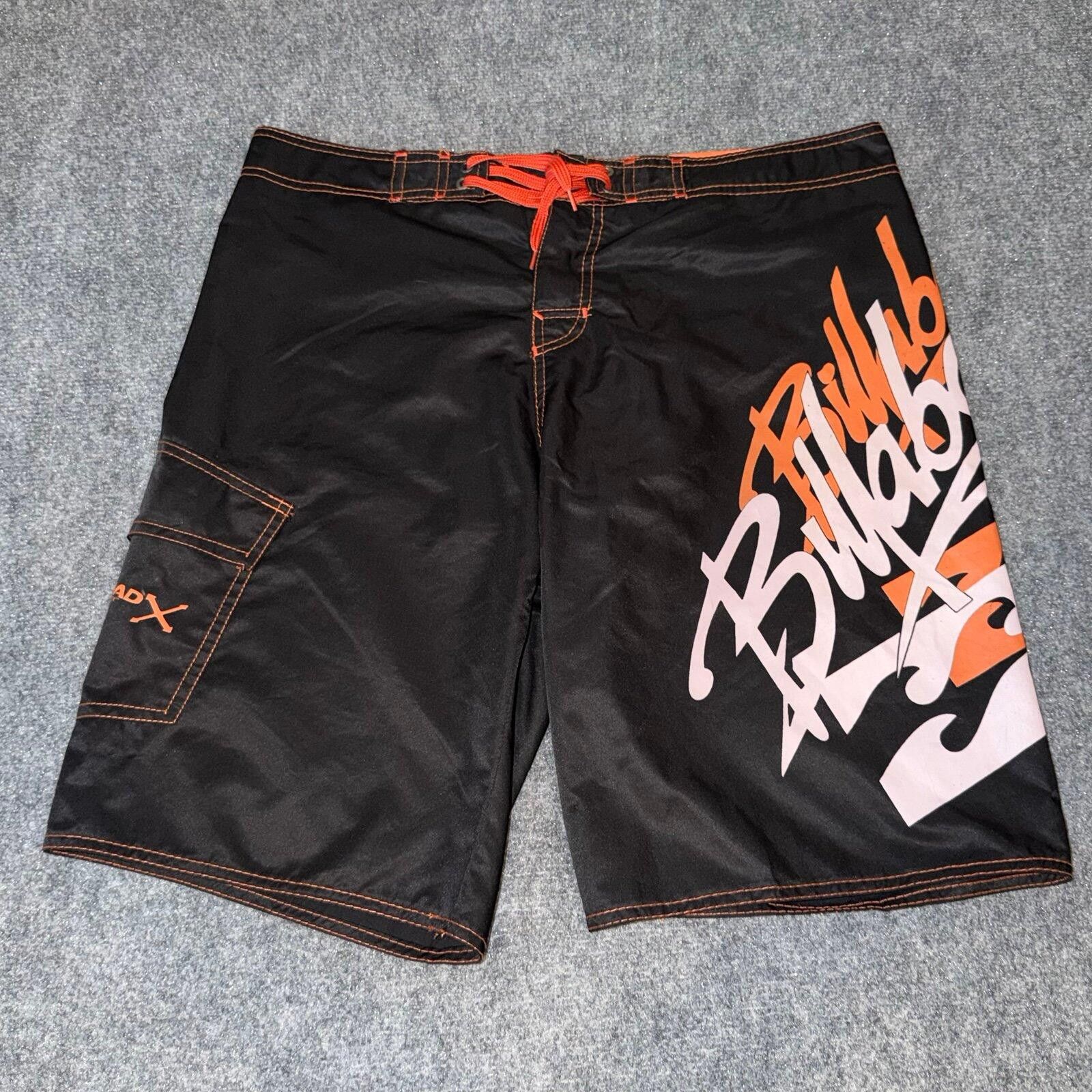 Billabong Billabong Orange Splatter Print Surf Board Shorts Mens 2XL Size US 40 / EU 56 - 1 Thumbnail