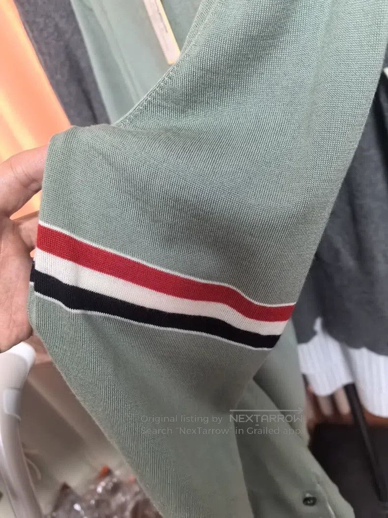 Thom Browne Thom Browne Sleeve Label Wool Sweater Size US XS / EU 42 / 0 - 3 Thumbnail