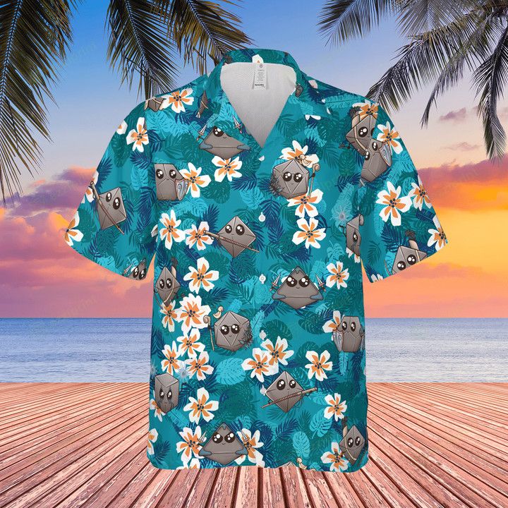 Other KAWAII DICES DND CLASSES HAWAIIAN SHIRT Size US L / EU 52-54 / 3 - 3 Thumbnail