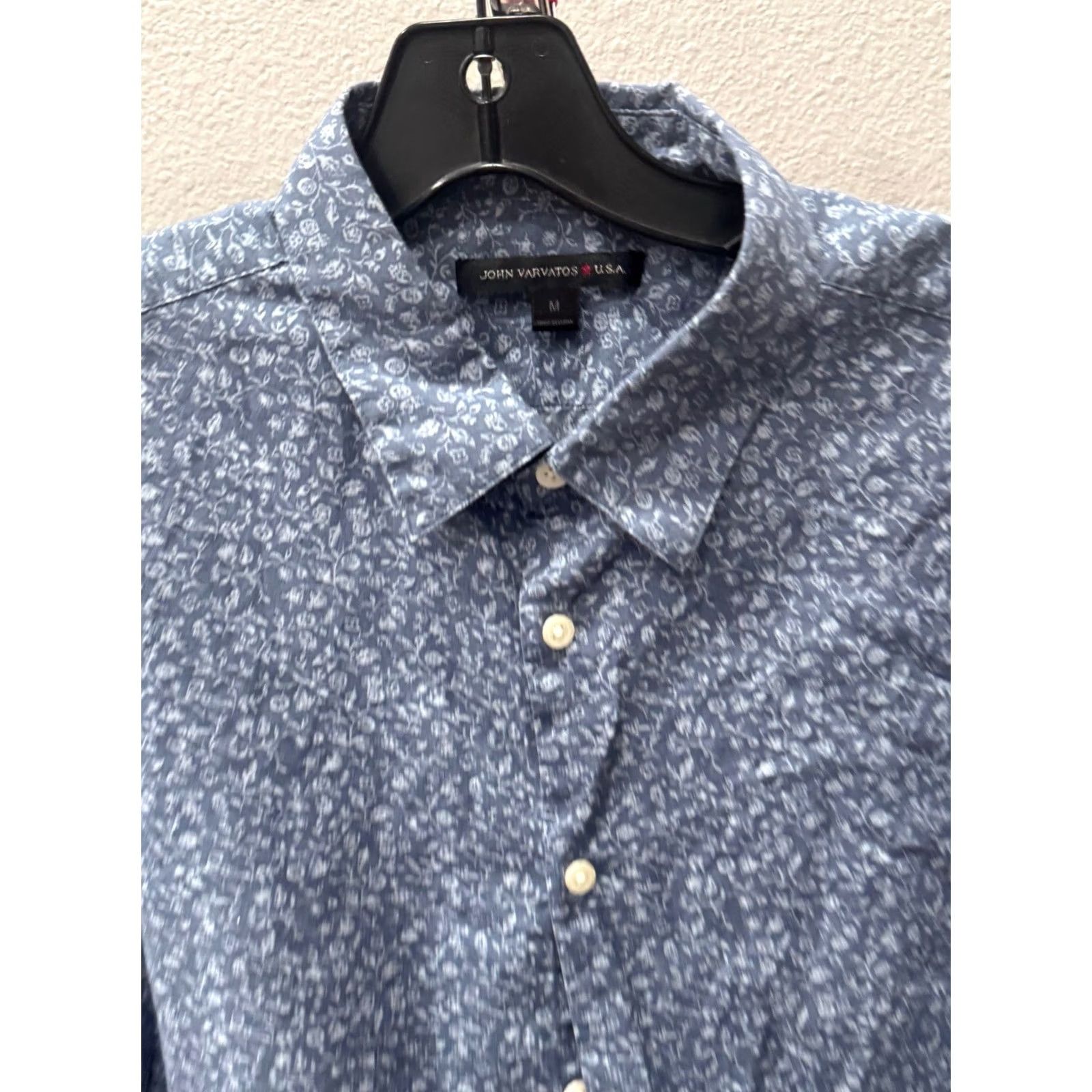 John Varvatos John Varvatos Floral LONG SLEEVE SHIRT Medium M Multicolor Mens Size US M / EU 48-50 / 2 - 4 Thumbnail