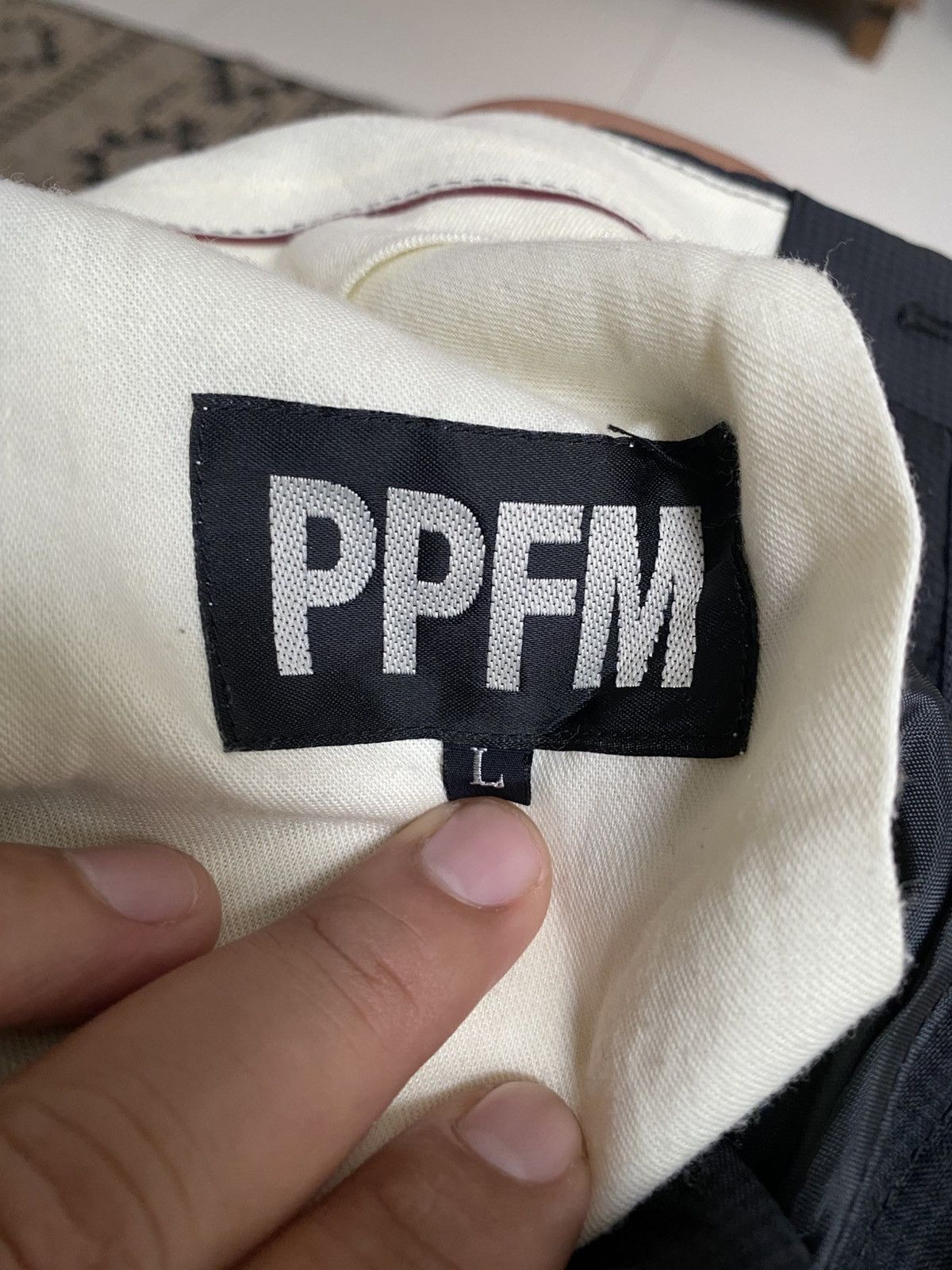 PPFM PPFM Wide Leg Black Pleated with Front Coin Pocket Size US 30 / EU 46 - 3 Thumbnail