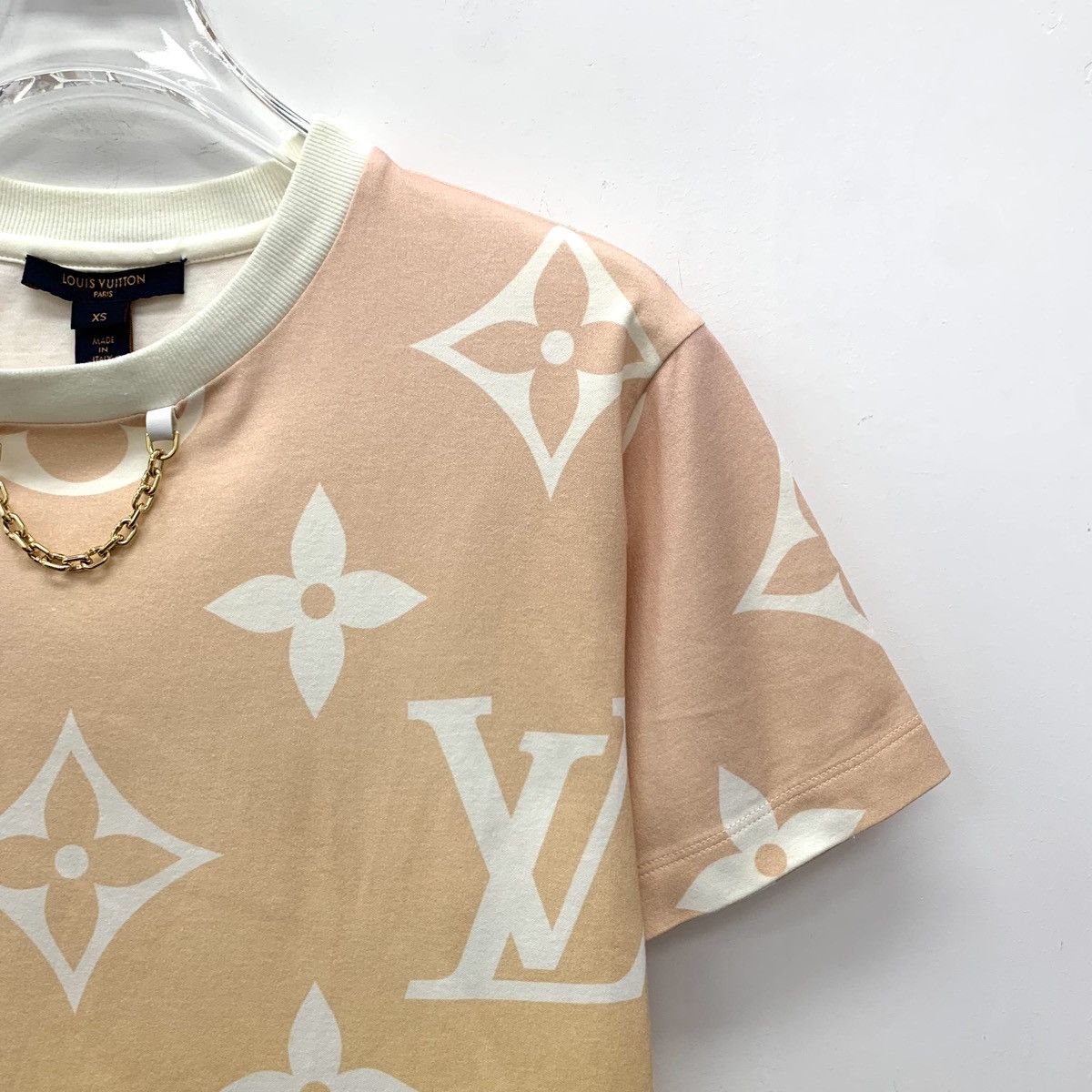 Louis Vuitton Louis Vuitton All-over Print Short Sleeve T-Shirt K26WX Size XS / US 0-2 / IT 36-38 - 3 Thumbnail
