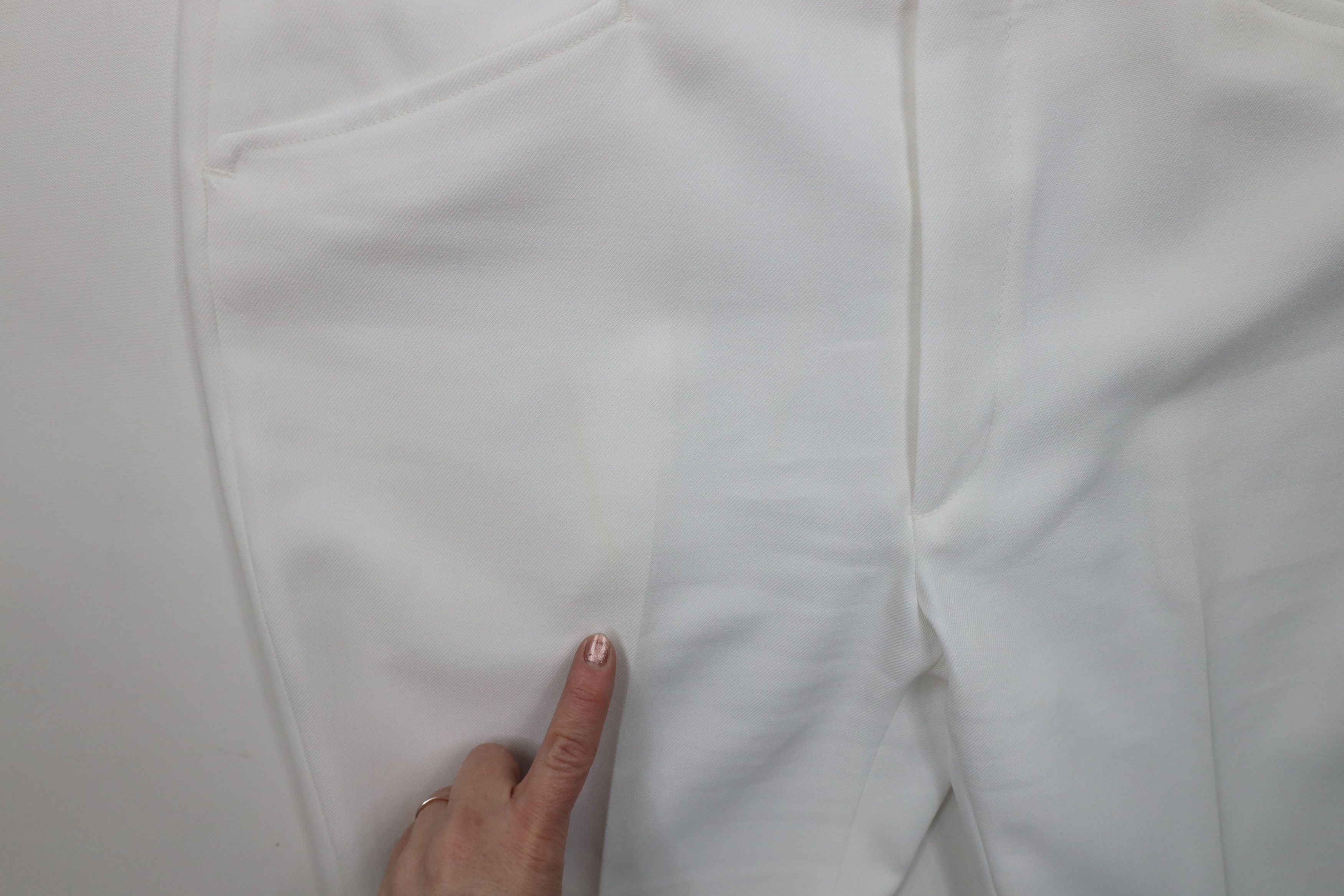 Vintage Vintage 70s Streetwear Flared Wide Leg Chino Pants White USA Size US 32 / EU 48 - 8 Thumbnail