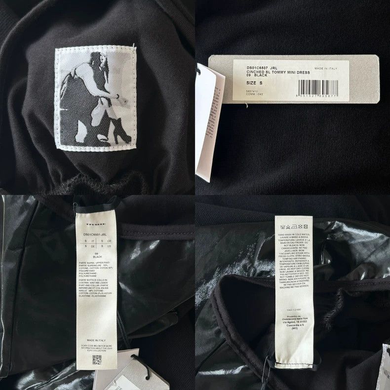 Rick Owens Rick owens 23 SS dimensional silhouette patchwork dress Size S / US 4 / IT 40 - 9 Thumbnail