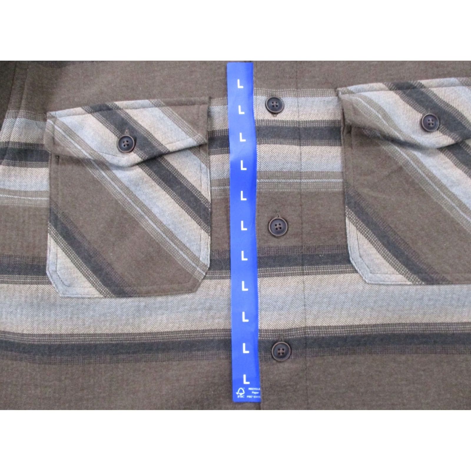 Quiksilver Quiksilver Jacket Mens L Brown Striped Windbreaker Hooded Outdoor Casual NEW Size US L / EU 52-54 / 3 - 6 Thumbnail