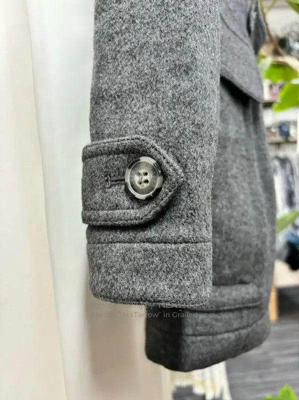 Burberry Burberry Gray Wool Women's Duffle Coat. Size XS / US 0-2 / IT 36-38 - 5 Thumbnail