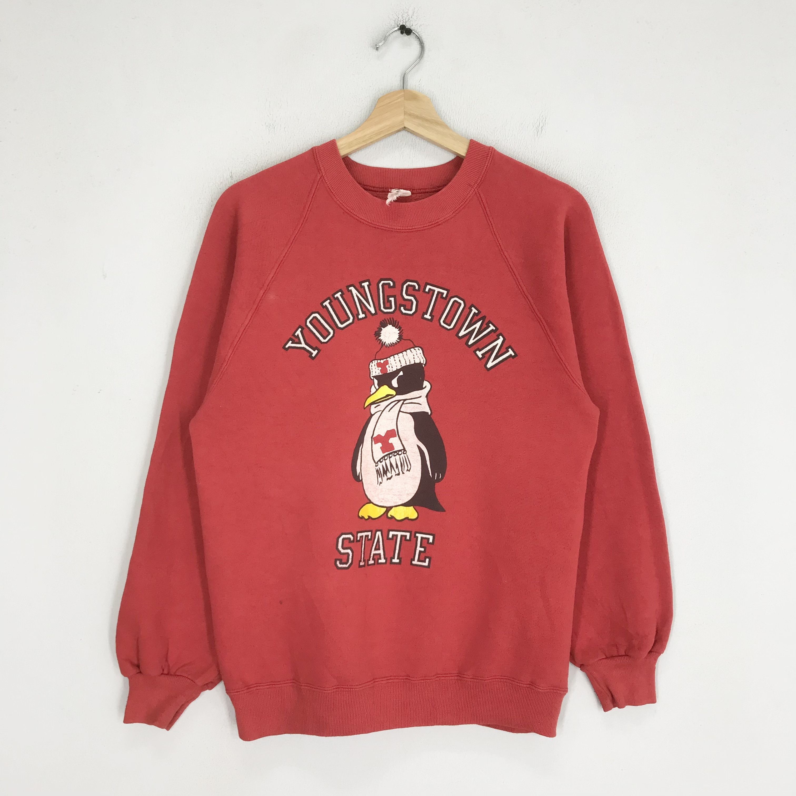 NCAA Vintage 90's Youngstown State Ncaa Red - 412 Size US S / EU 44-46 / 1 - 1 Thumbnail