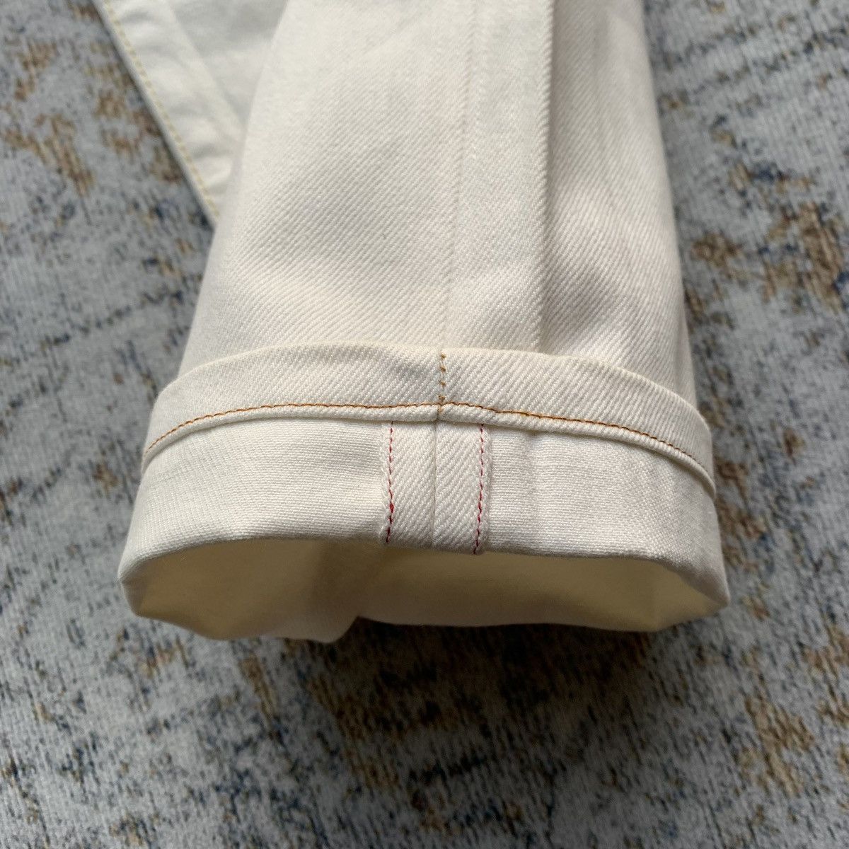 Japanese Brand Japanese Brand Crows Selvedge Redline Raw Denim Jeans Size US 32 / EU 48 - 4 Thumbnail