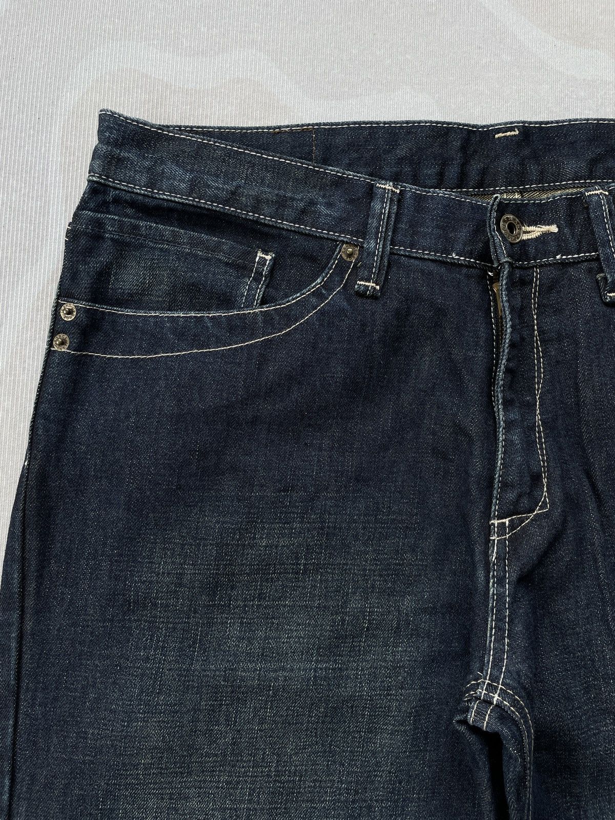 Designer × George George Straight Jeans (LG141) Size US 35 - 5 Thumbnail