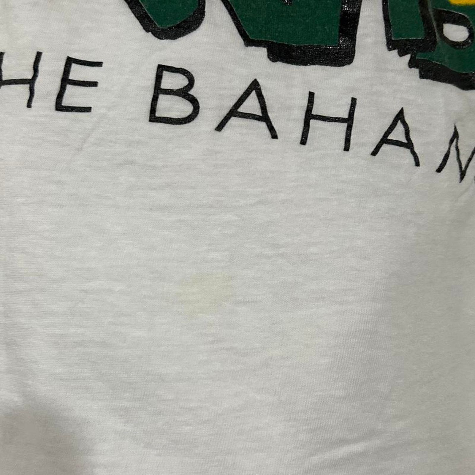 Other Vintage Hey Mon Rasta Bahamas Tee Shirt Size US L / EU 52-54 / 3 - 5 Thumbnail