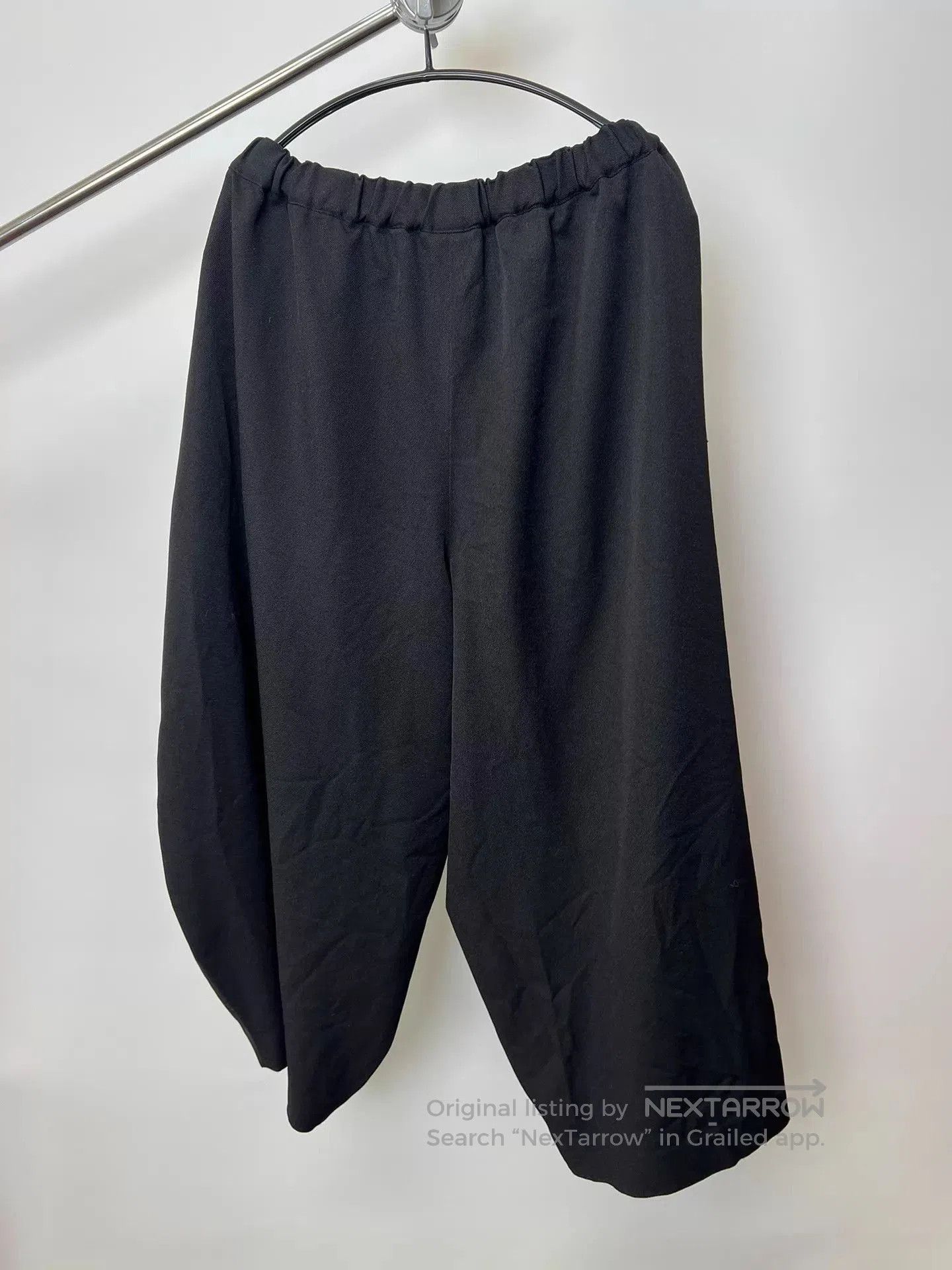 Comme des Garcons Black Casual Elastic Waist Drawstring Pants Size 34. Size US 34 / EU 50 - 5 Thumbnail