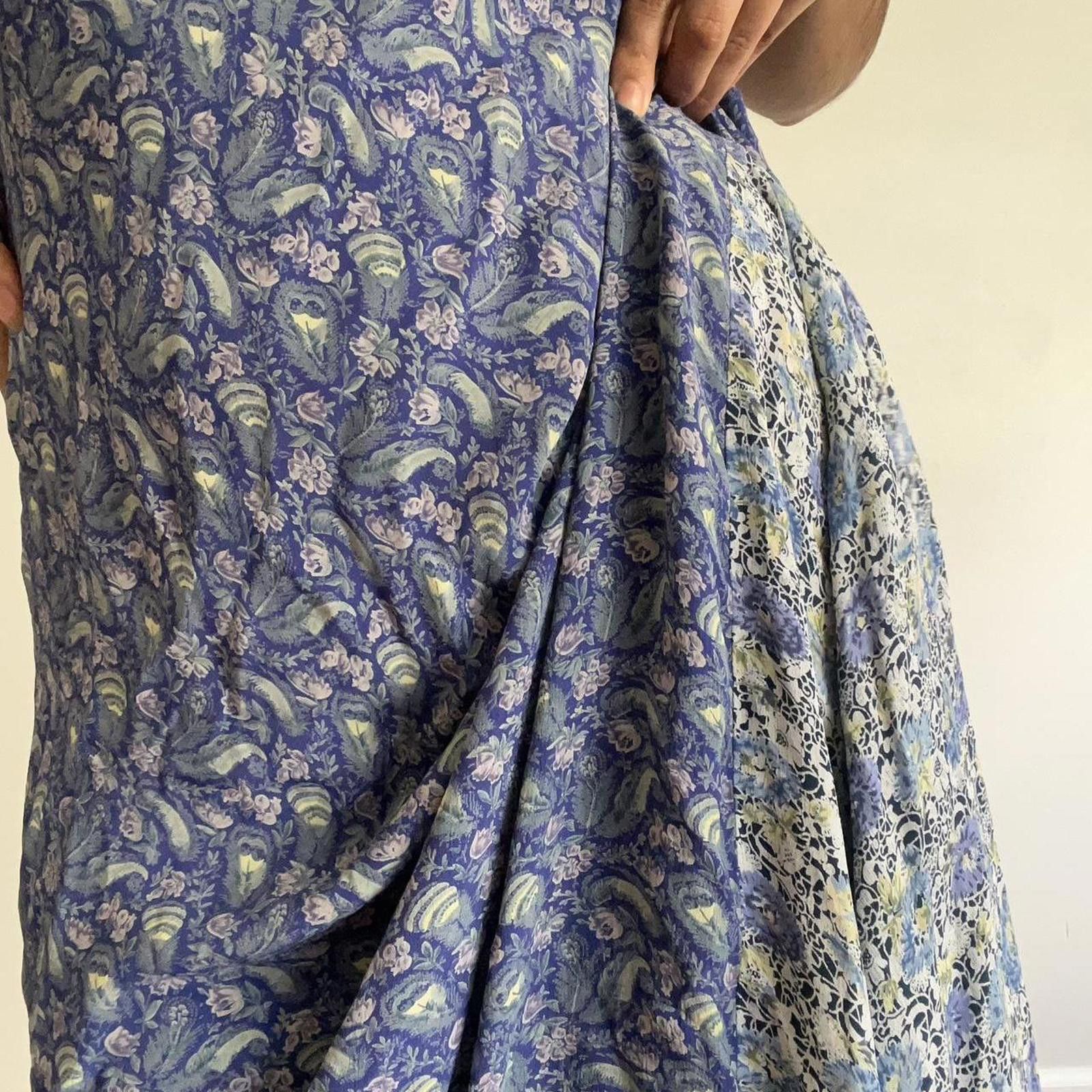 Other True vintage beautiful whimsical dress with block patterns Size S / US 4 / IT 40 - 6 Thumbnail