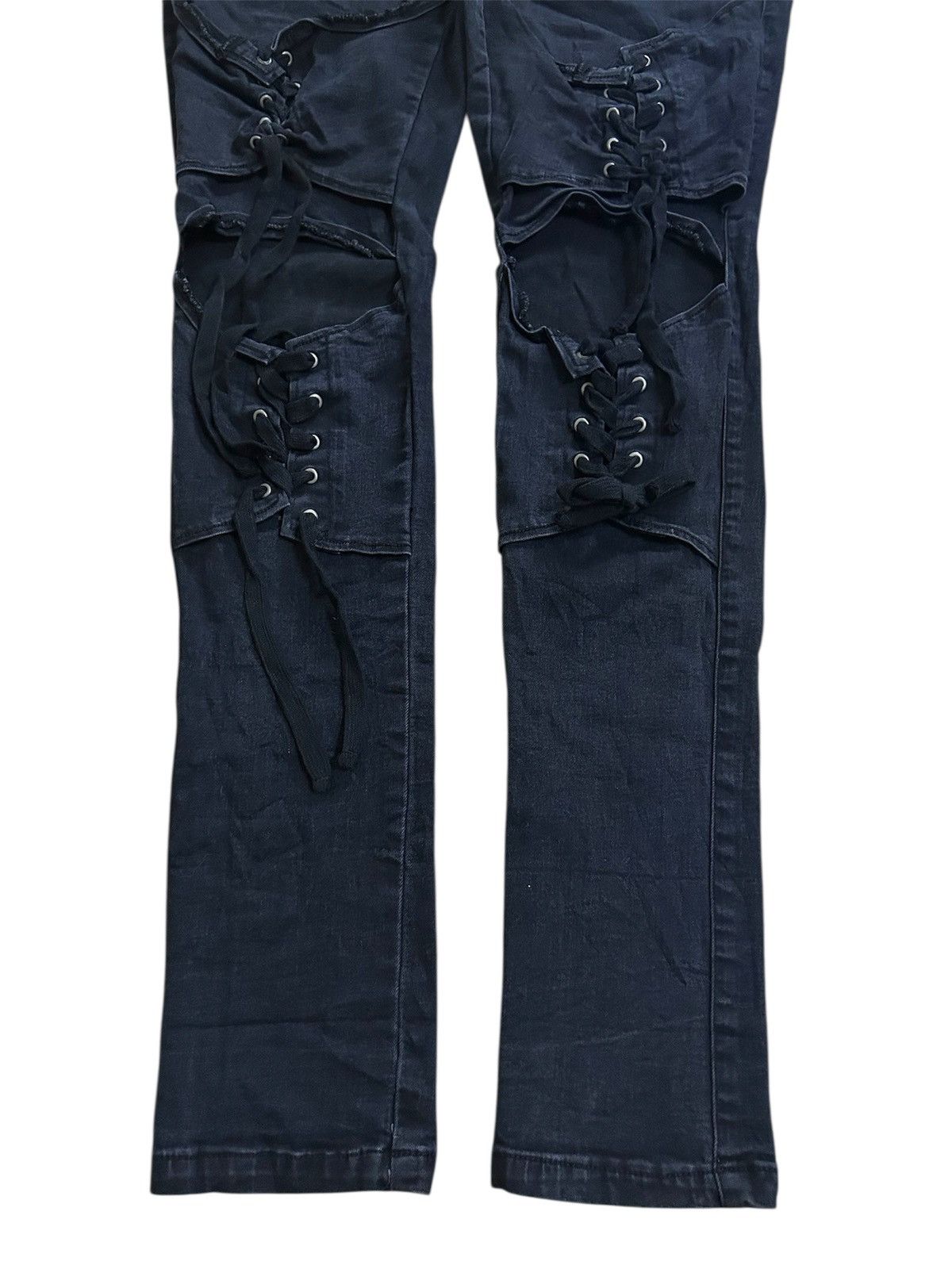 Japanese Brand × Killstar KILLSTAR Cult Luxury Mad Punk Style Skinny Fits Denim Size US 36 / EU 52 - 5 Thumbnail