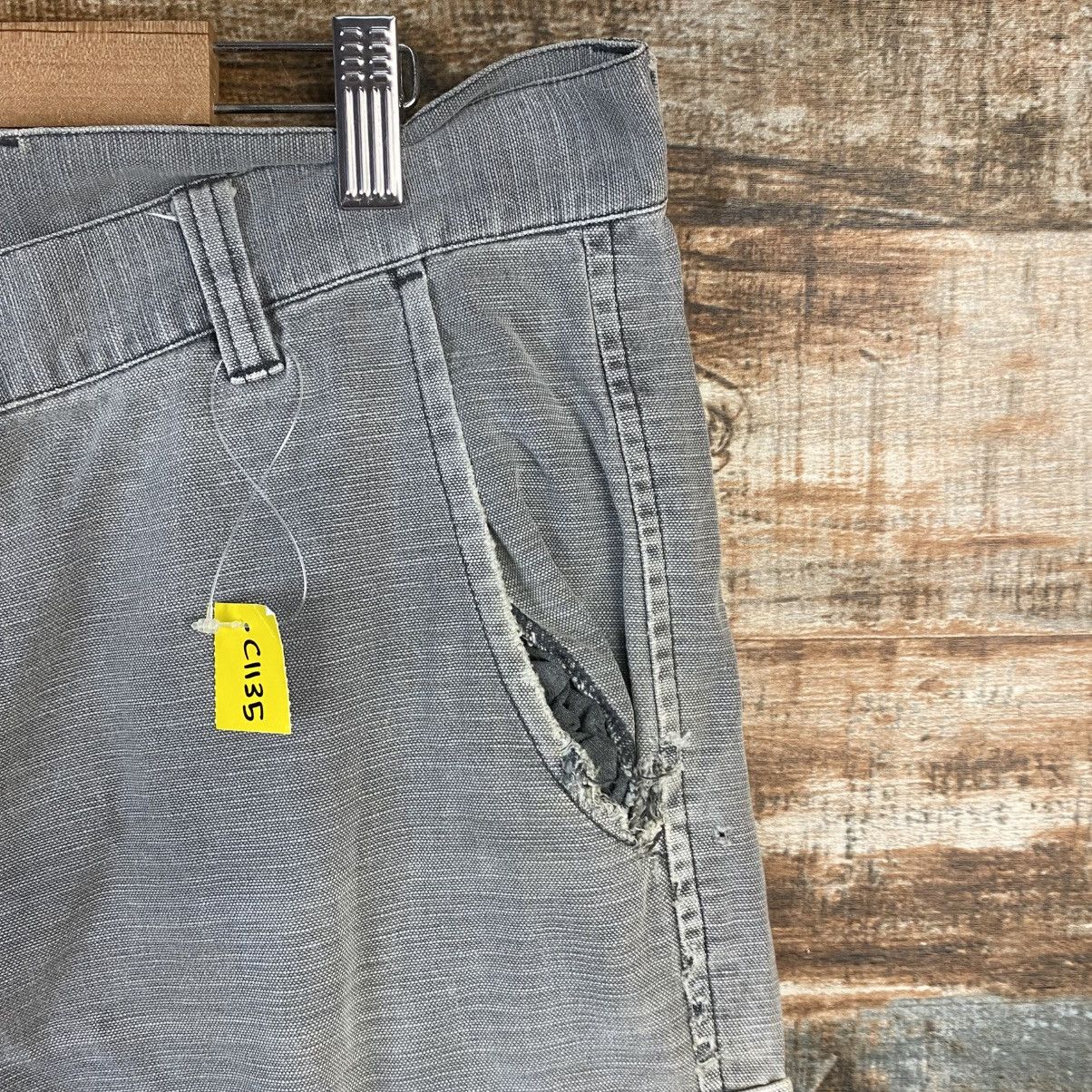 Oshkosh DL Osh Kosh Gray Cargo Multipocket Pants #C1135 Size US 33 - 8 Thumbnail