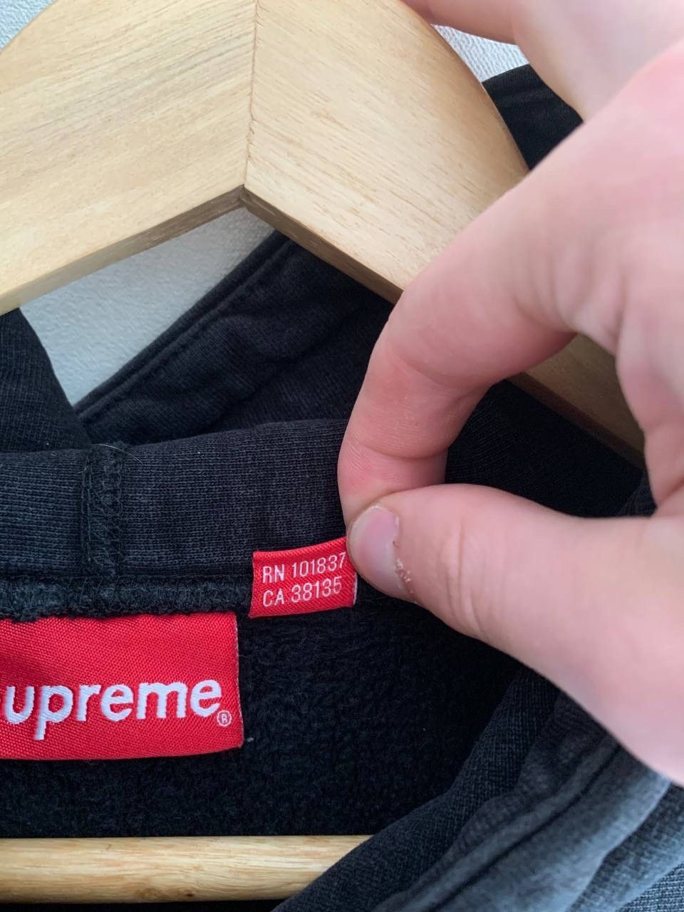 Supreme Supreme Hoodie Brush Logo 2017 Size US XL / EU 56 / 4 - 12 Thumbnail