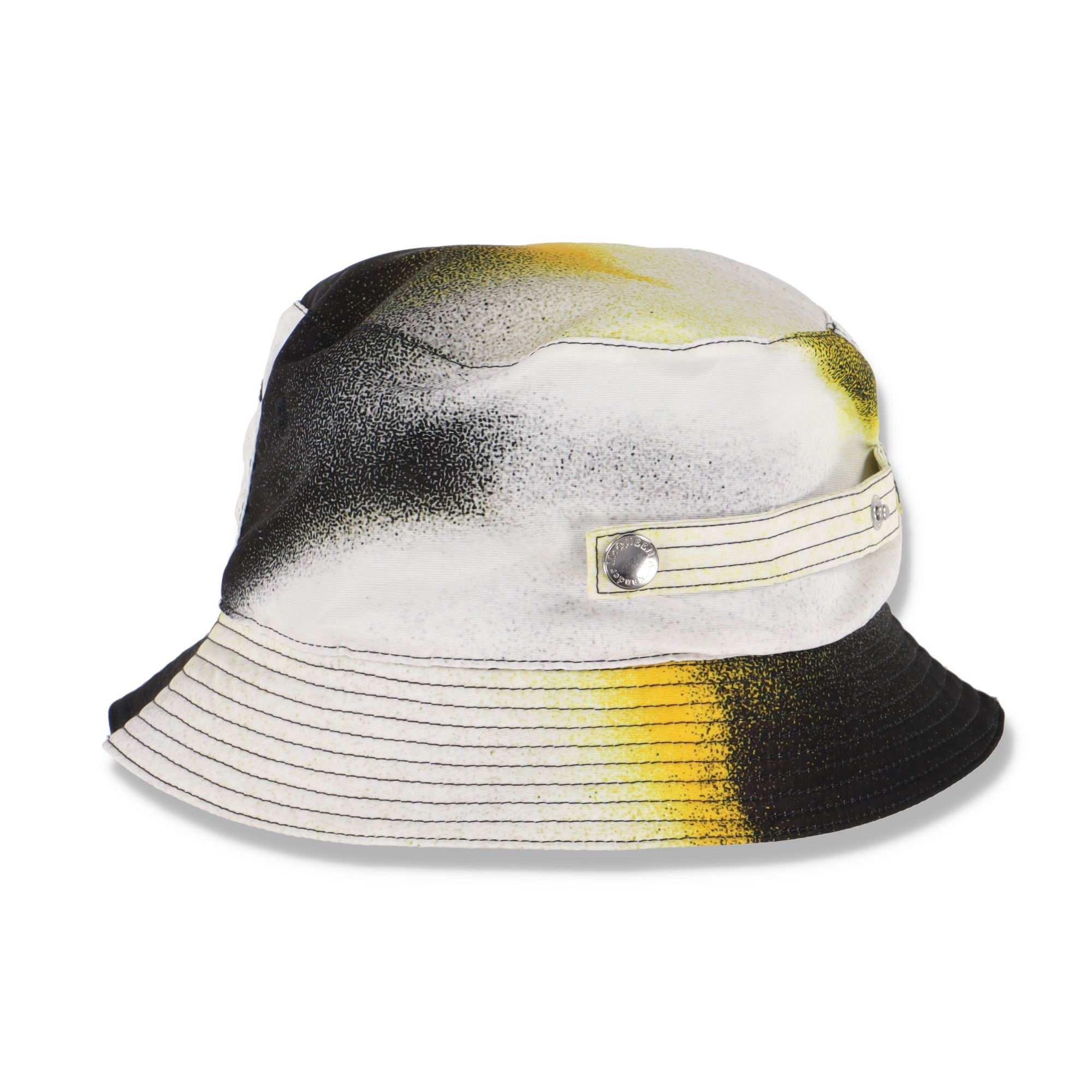Alexander McQueen White Silhouette Logo Bucket Hat Size ONE SIZE - 6 Thumbnail