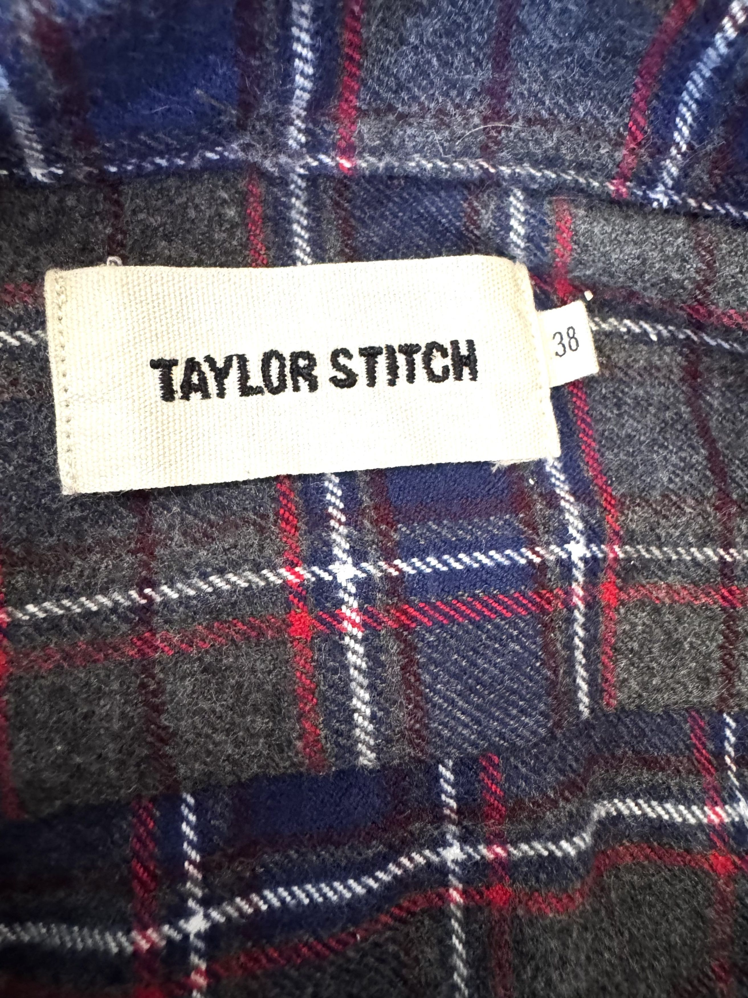 Taylor Stitch The Jack in Brushed Grey Plaid Size US S / EU 44-46 / 1 - 6 Thumbnail