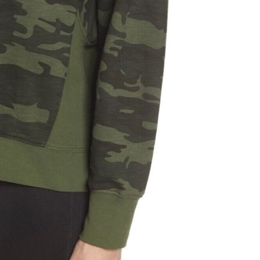 Good American Good American wide neck camouflage sweatshirt Size XL / US 12-14 / IT 48-50 - 3 Thumbnail